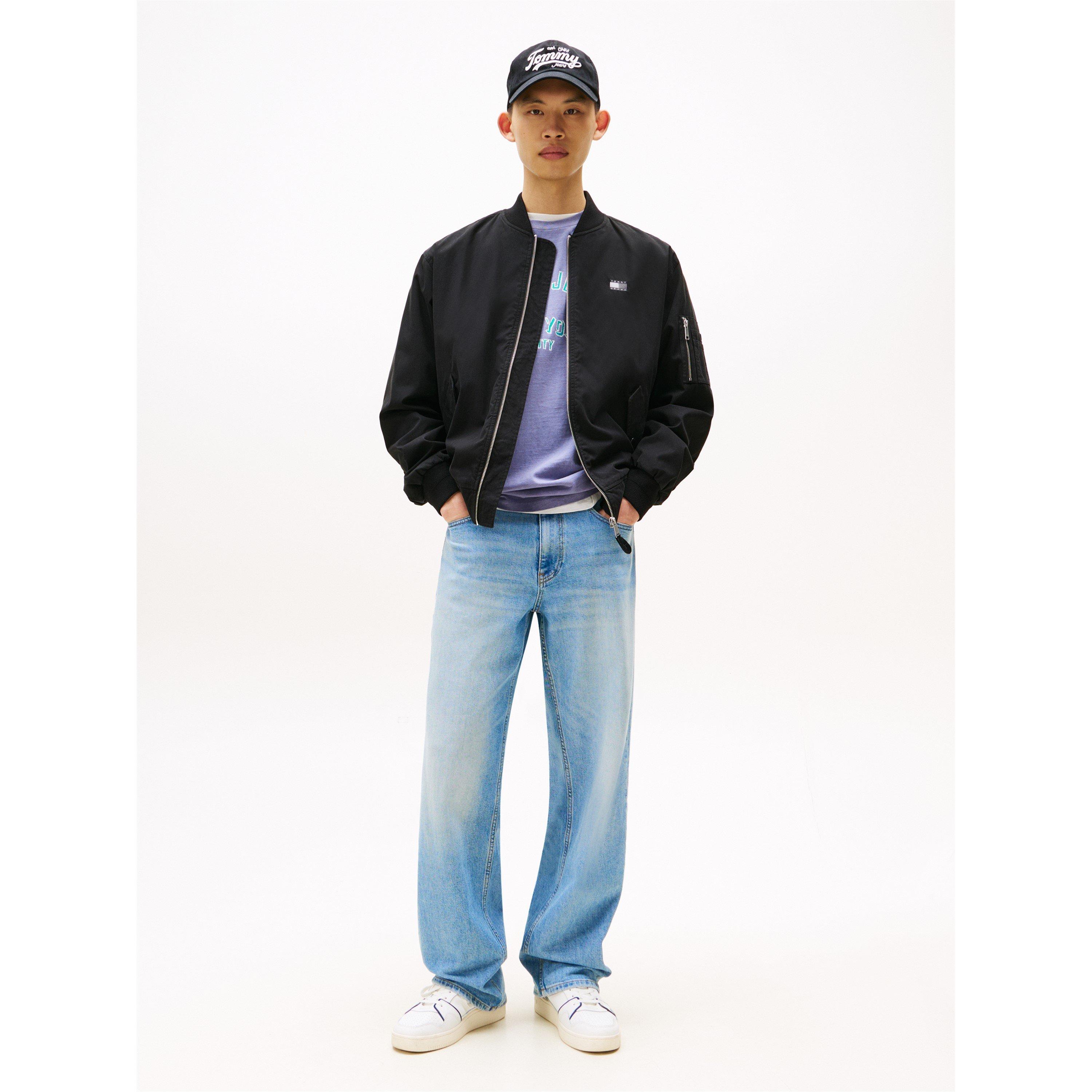 Black - Tommy Jeans - Men's TJ Bomber Jacket - 3