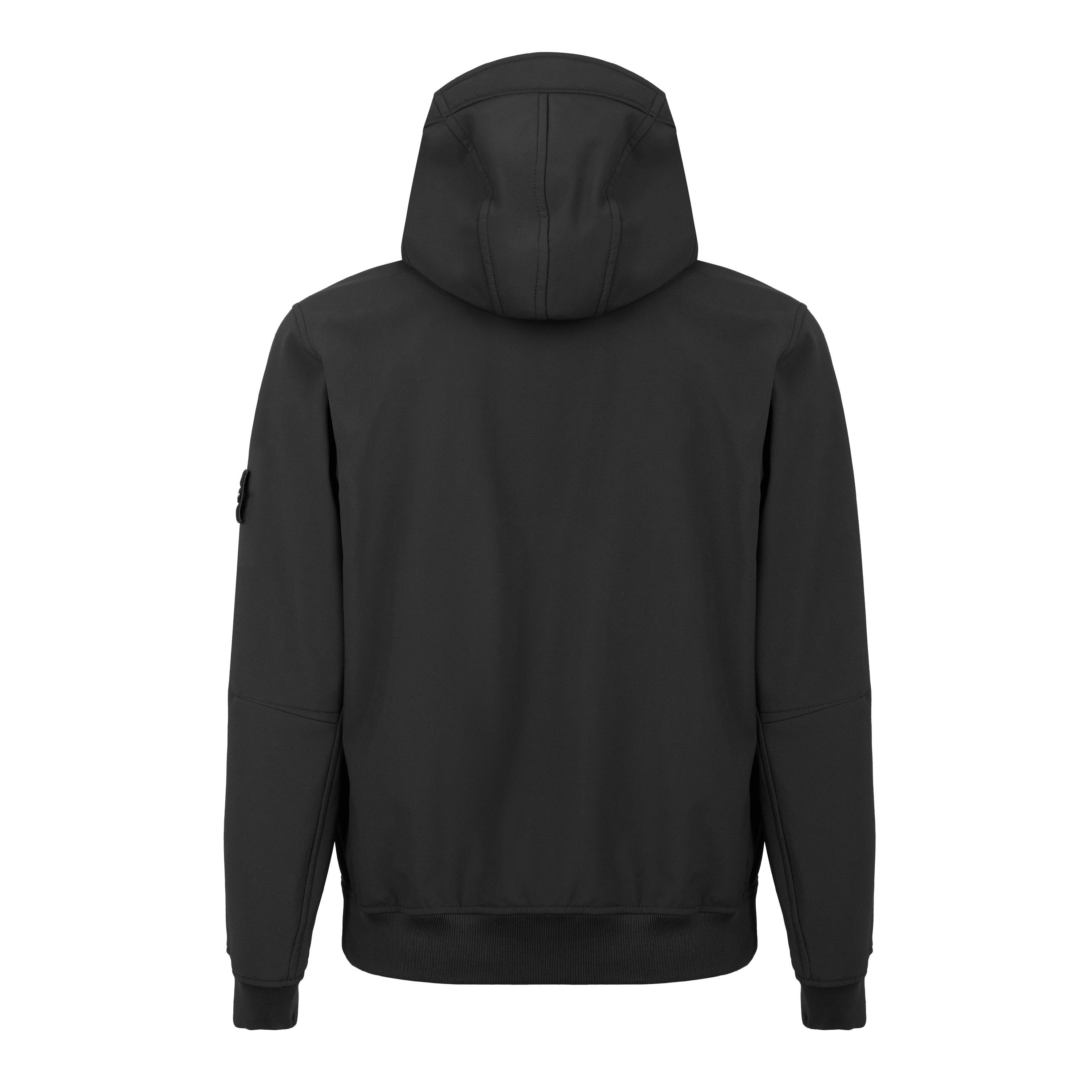 Black V0029 - Stone Island - Stone Softshell Jkt Sn64 - 2