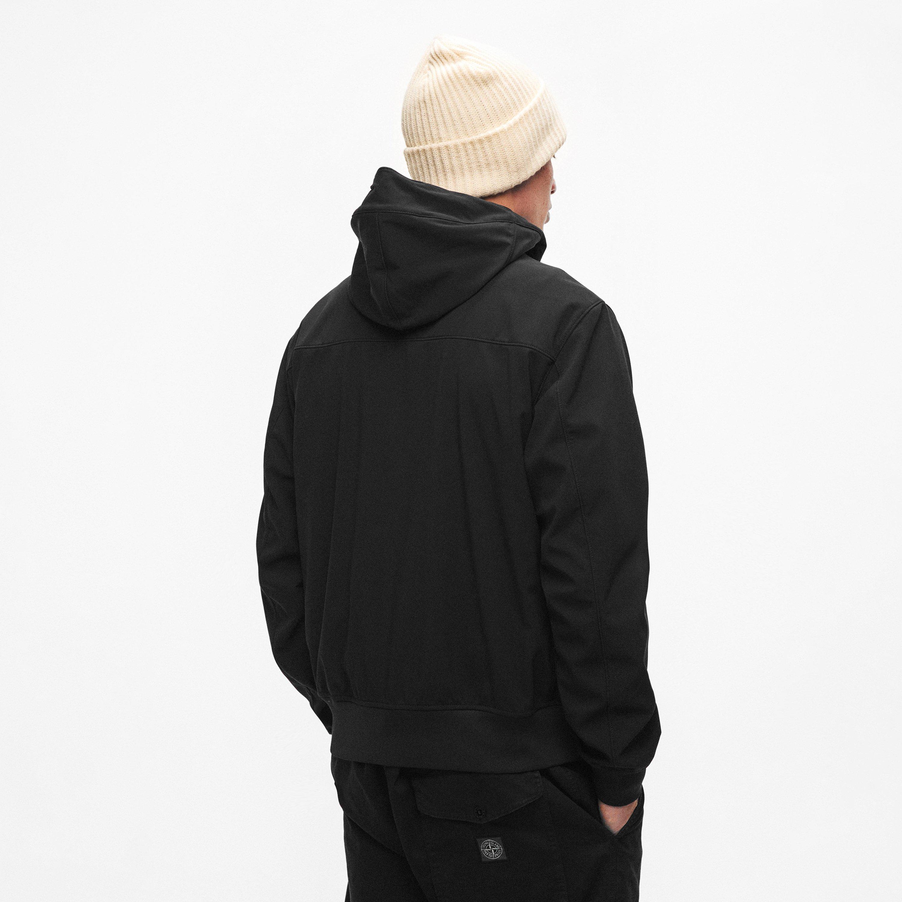 Black V0029 - Stone Island - Stone Softshell Jkt Sn62 - 4