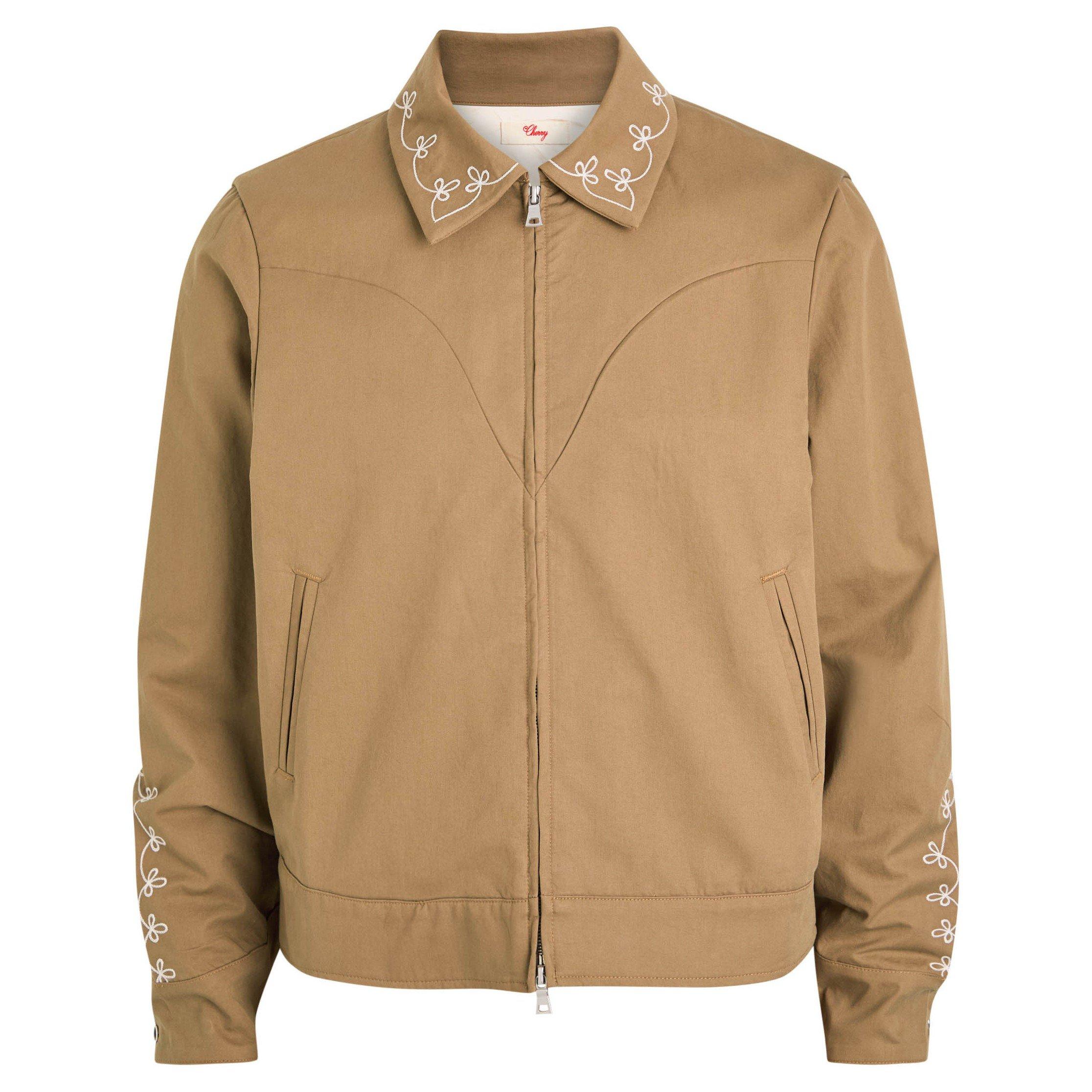 BROWN - Cherry LA - Men's CH Twill Charro Cotton Barn Jacket