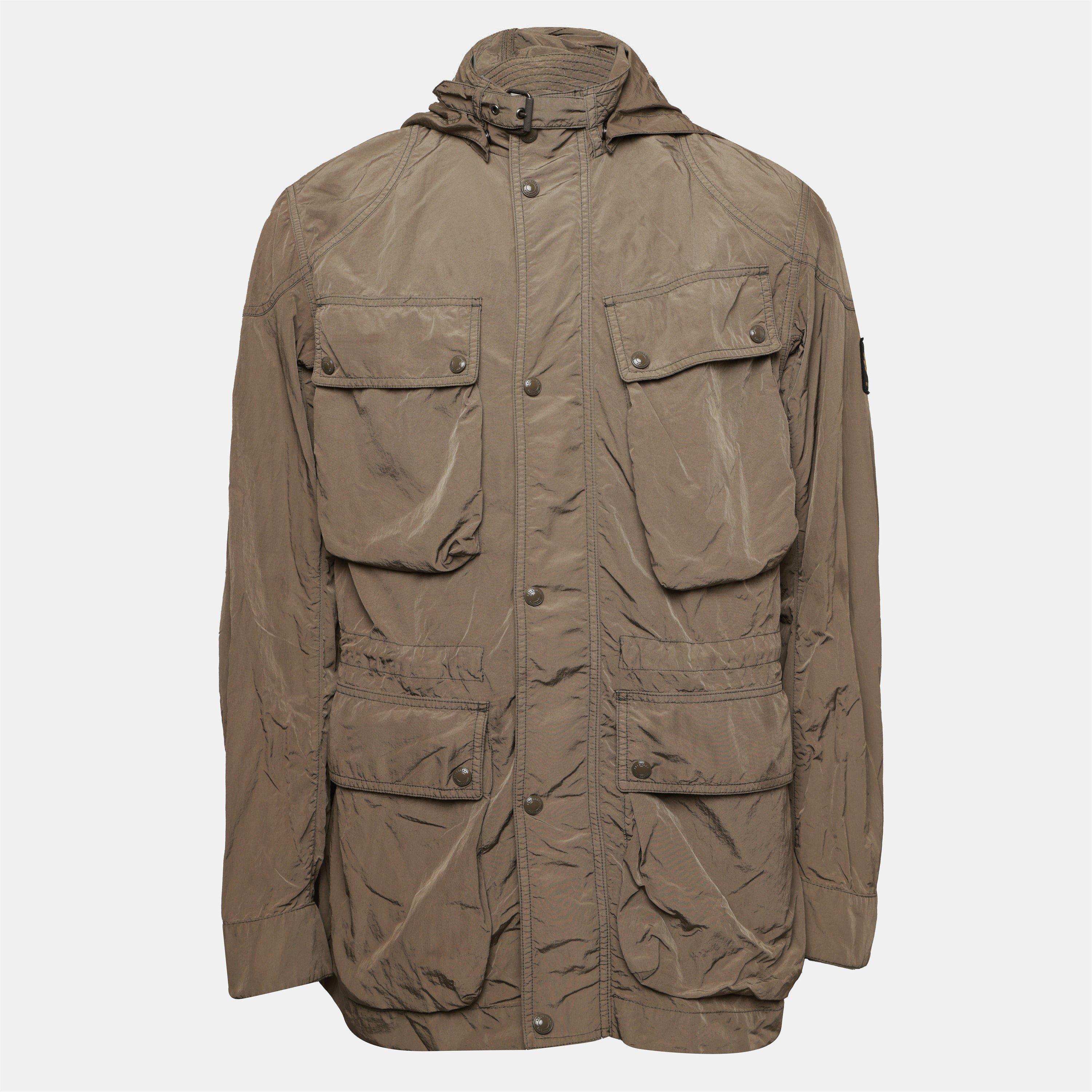 Dark Khaki - Belstaff - Men's Stowmaster Softshell Jacket - 1