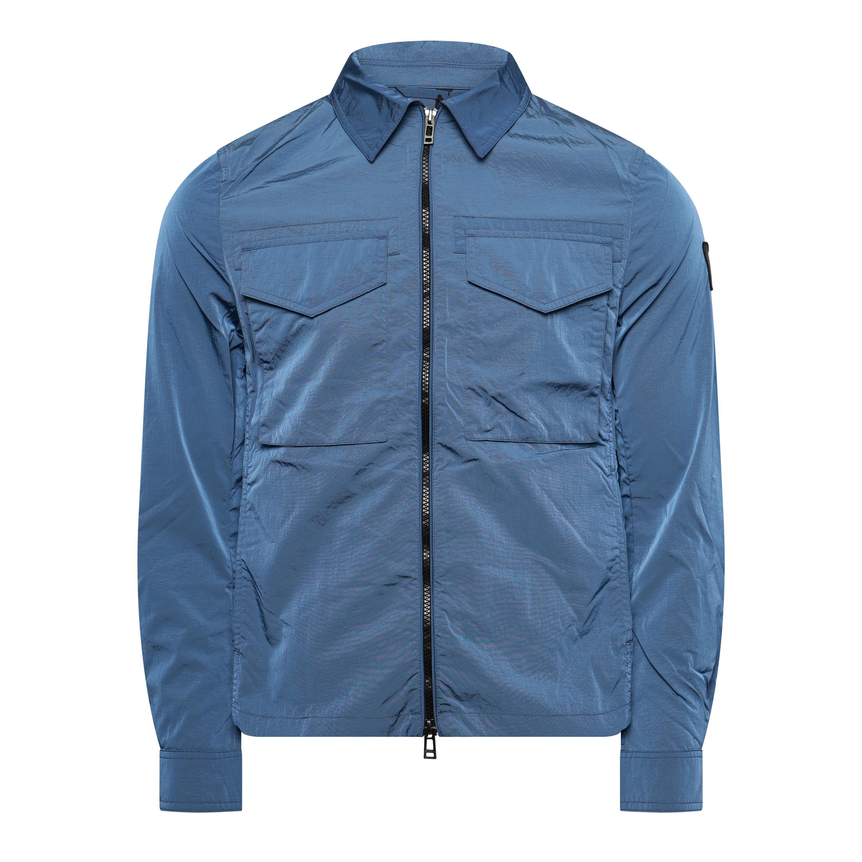Forward Blue - Belstaff - Men's Command Overshirt Softshell Jacket - 1