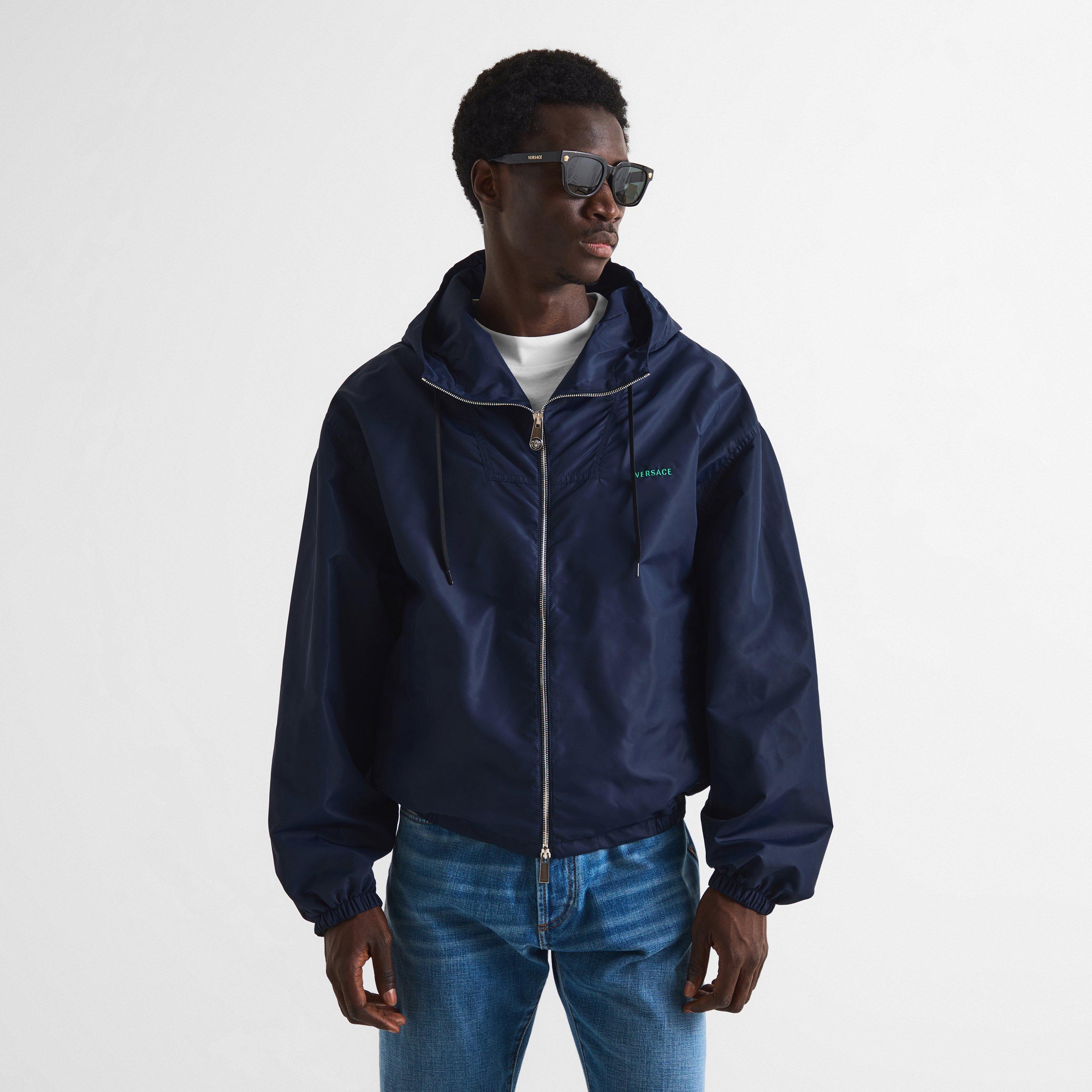 Navy - Versace - Versace LG Windbreak Sn64 - 3