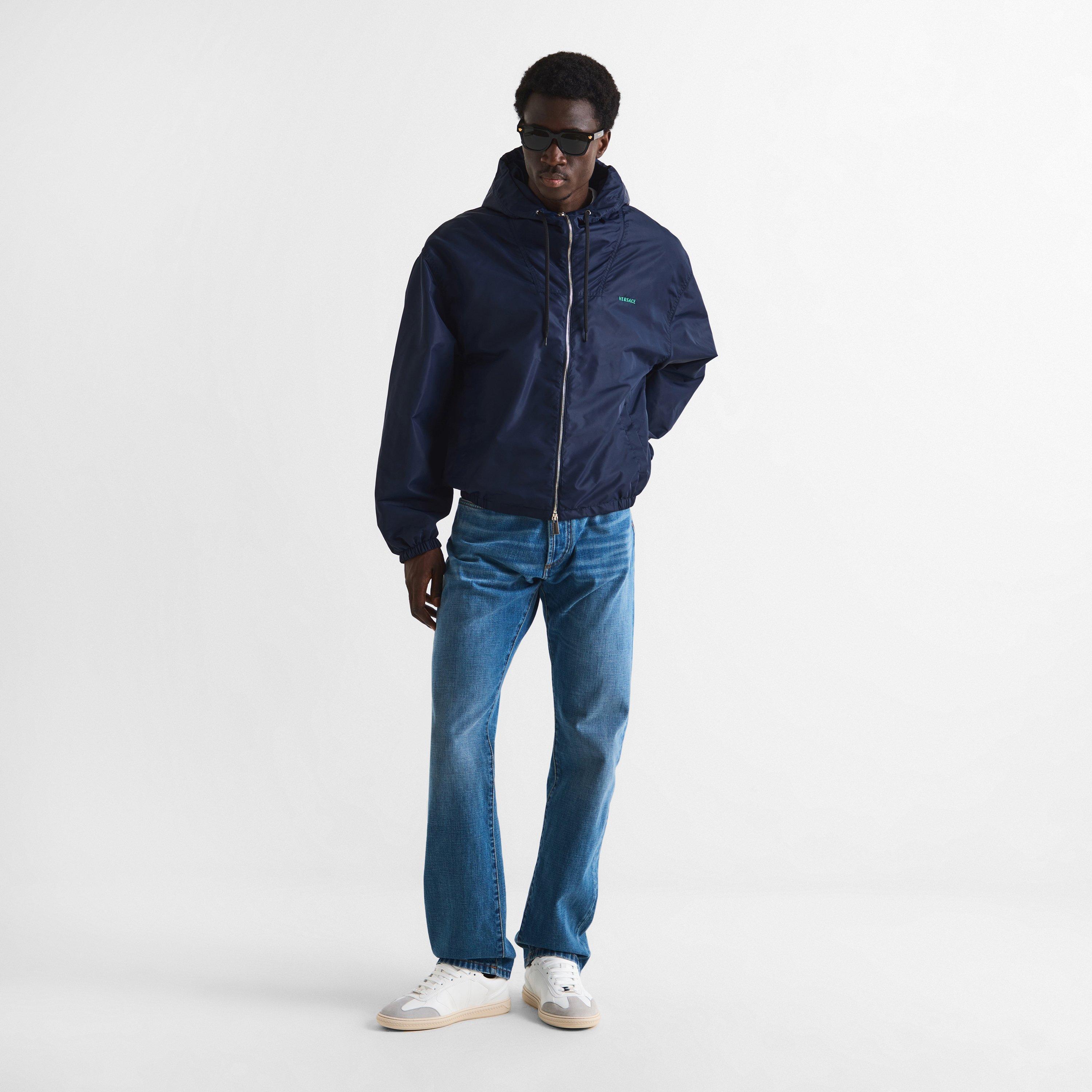 Navy - Versace - Versace LG Windbreak Sn64 - 6