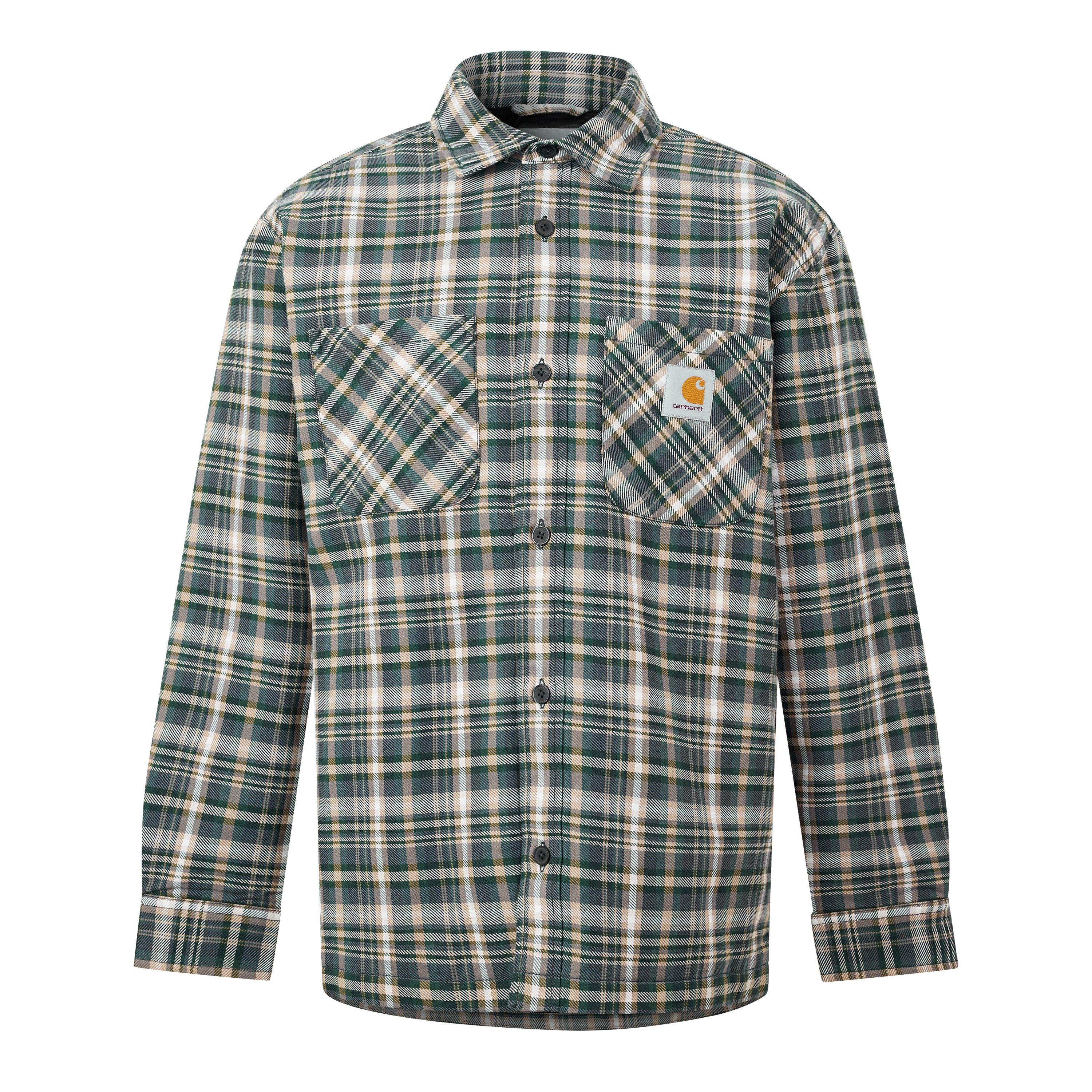 GREY - Carhartt - Men's Cronyn Check Overshirt - 1