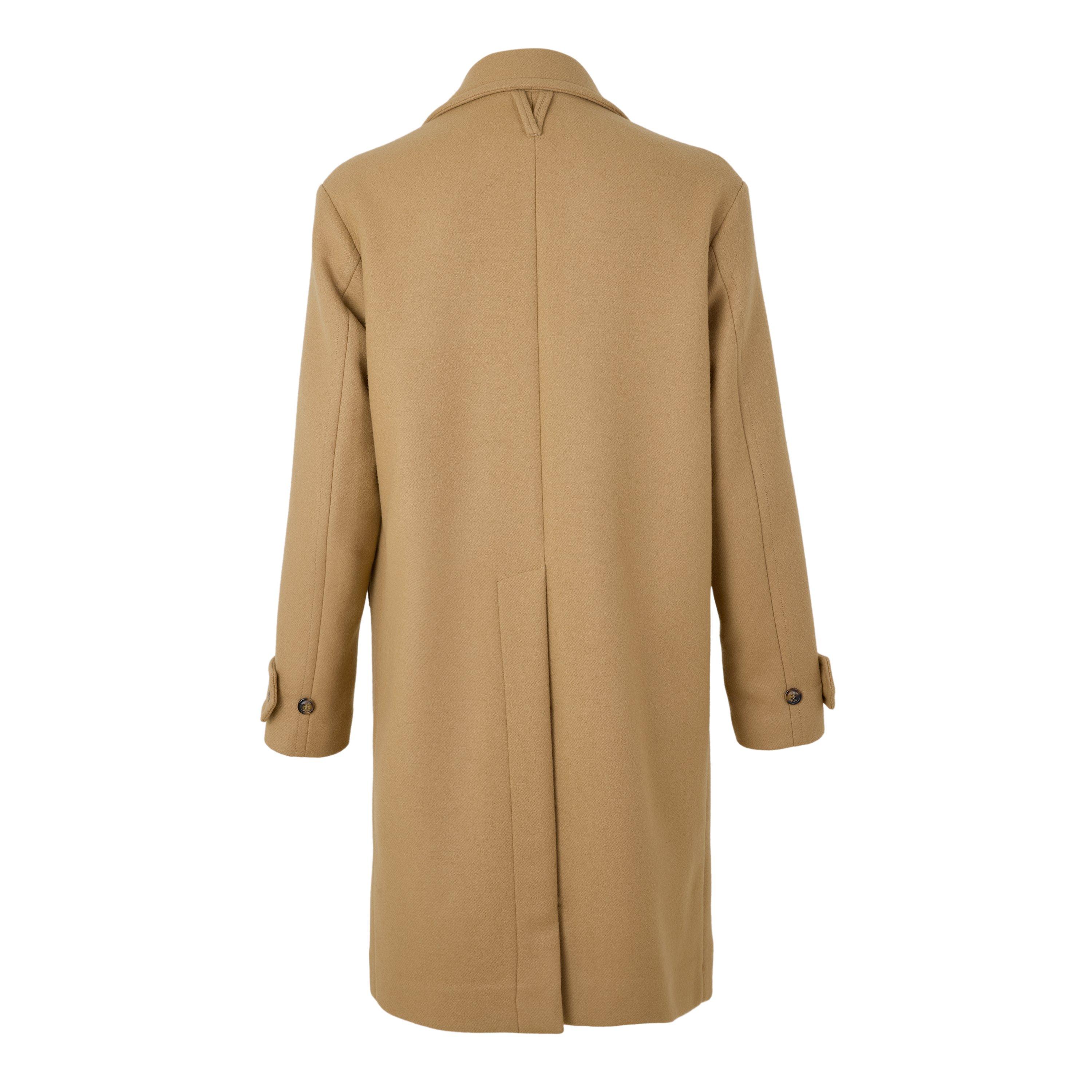 CAMEL - Valstar - Men's Val Ivy Double-Breasted Wool Overcoat - 2