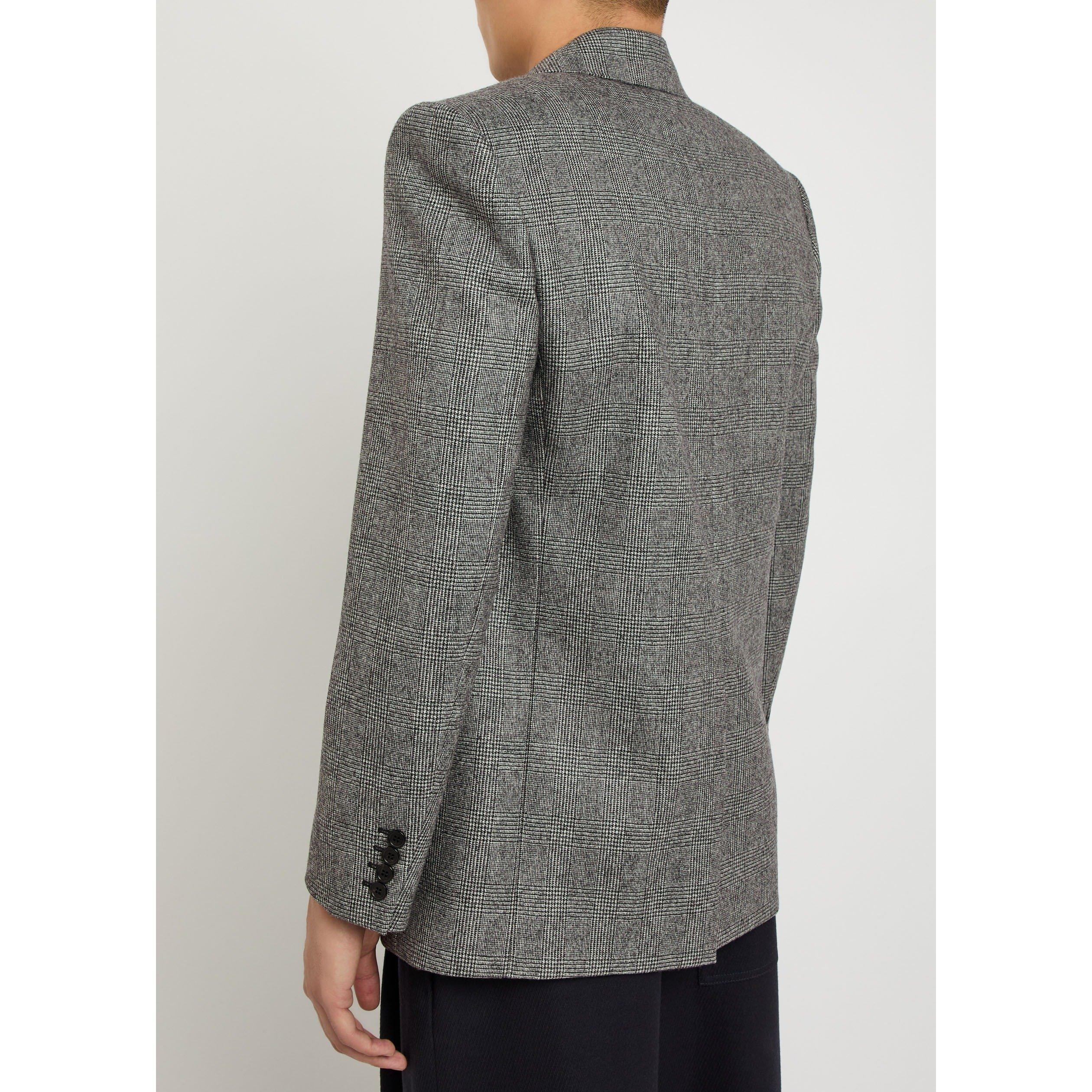 BLACK - Saint Laurent - SL VESTE UN BOUTON COL CRANTE - 3