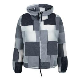 Emporio Armani Hooded Patchwork Jacket