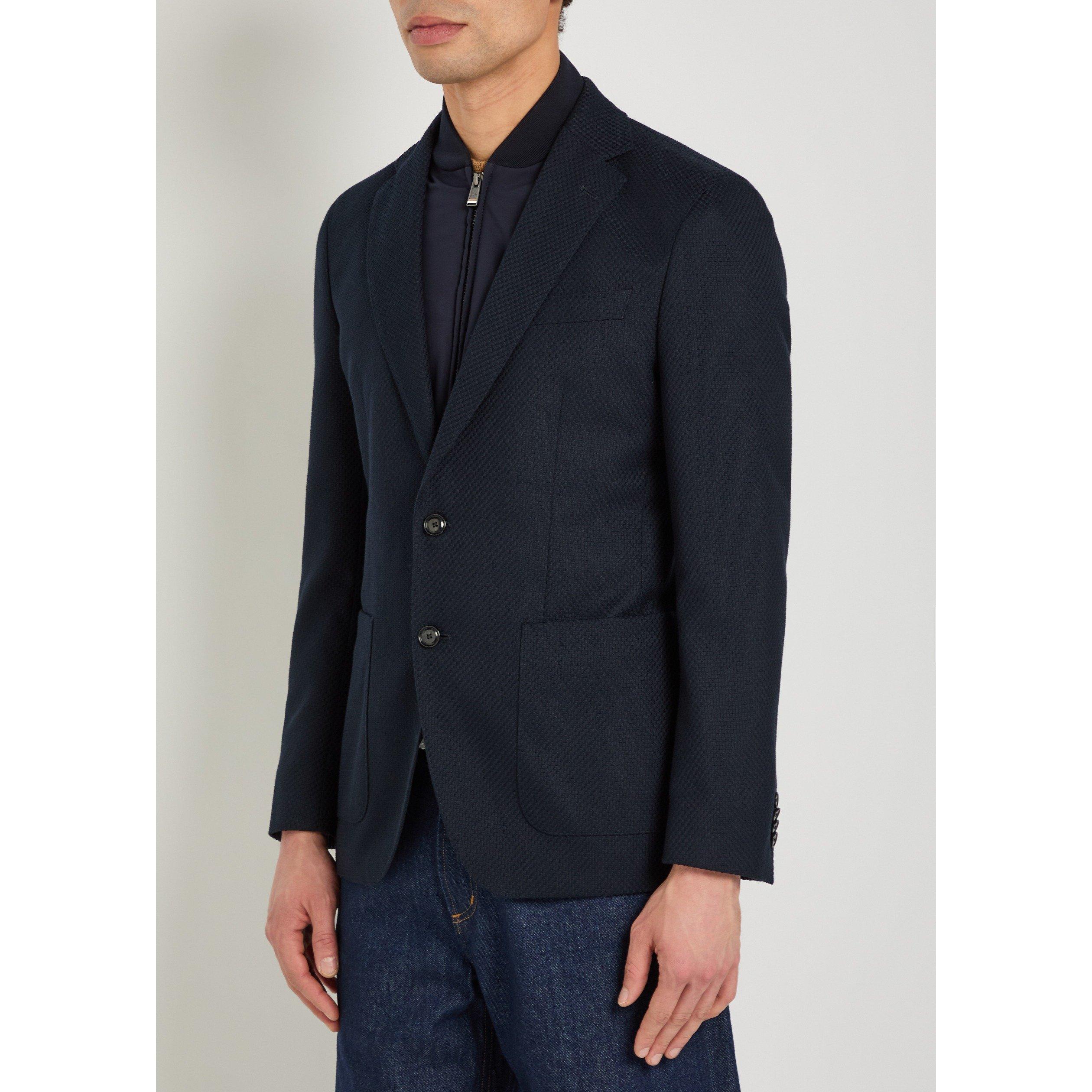 NAVY - Boss - BOSS JKT BLZR AND INSRT - 2