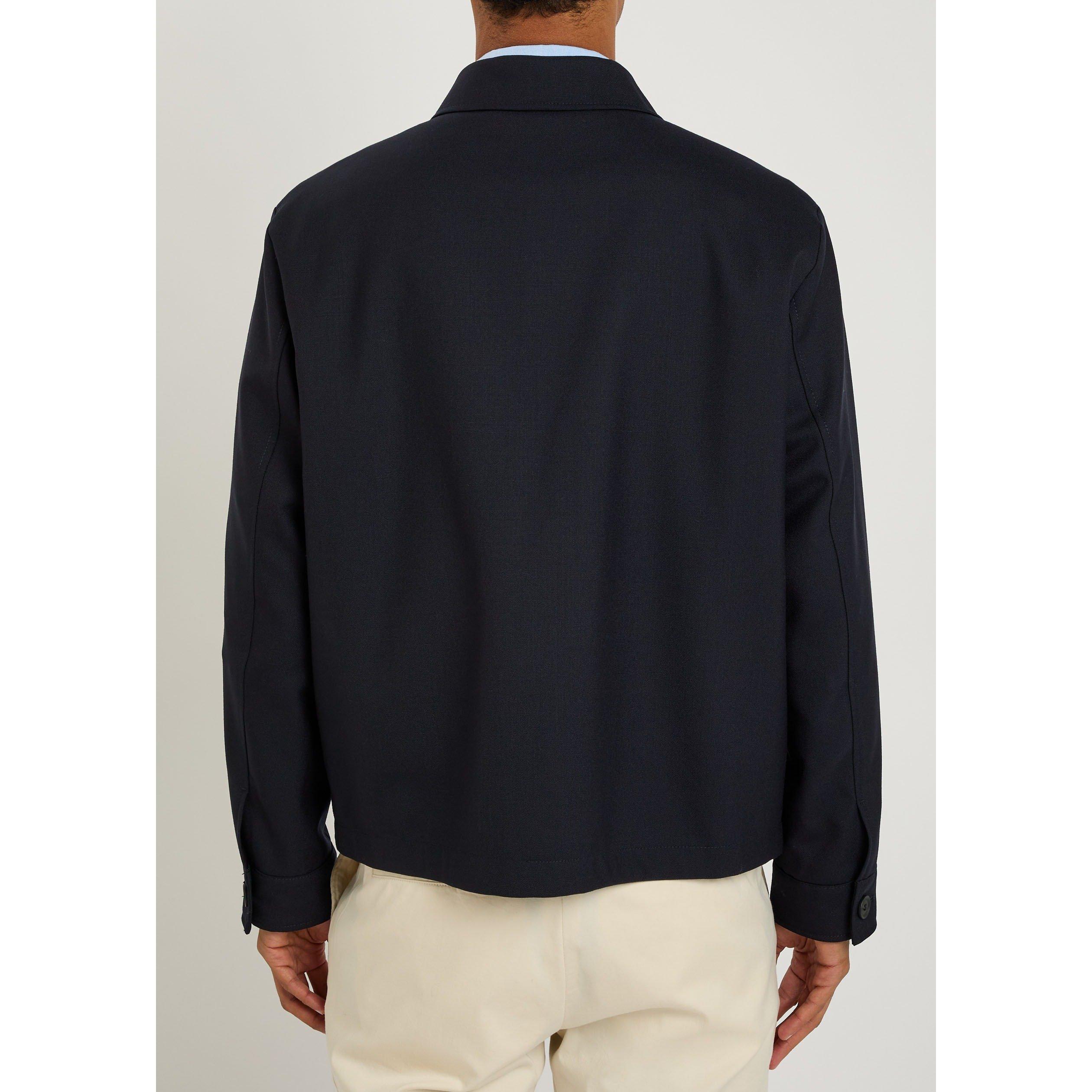 NAVY - Boss - BOSS JKT WOOL 2 PKT - 3