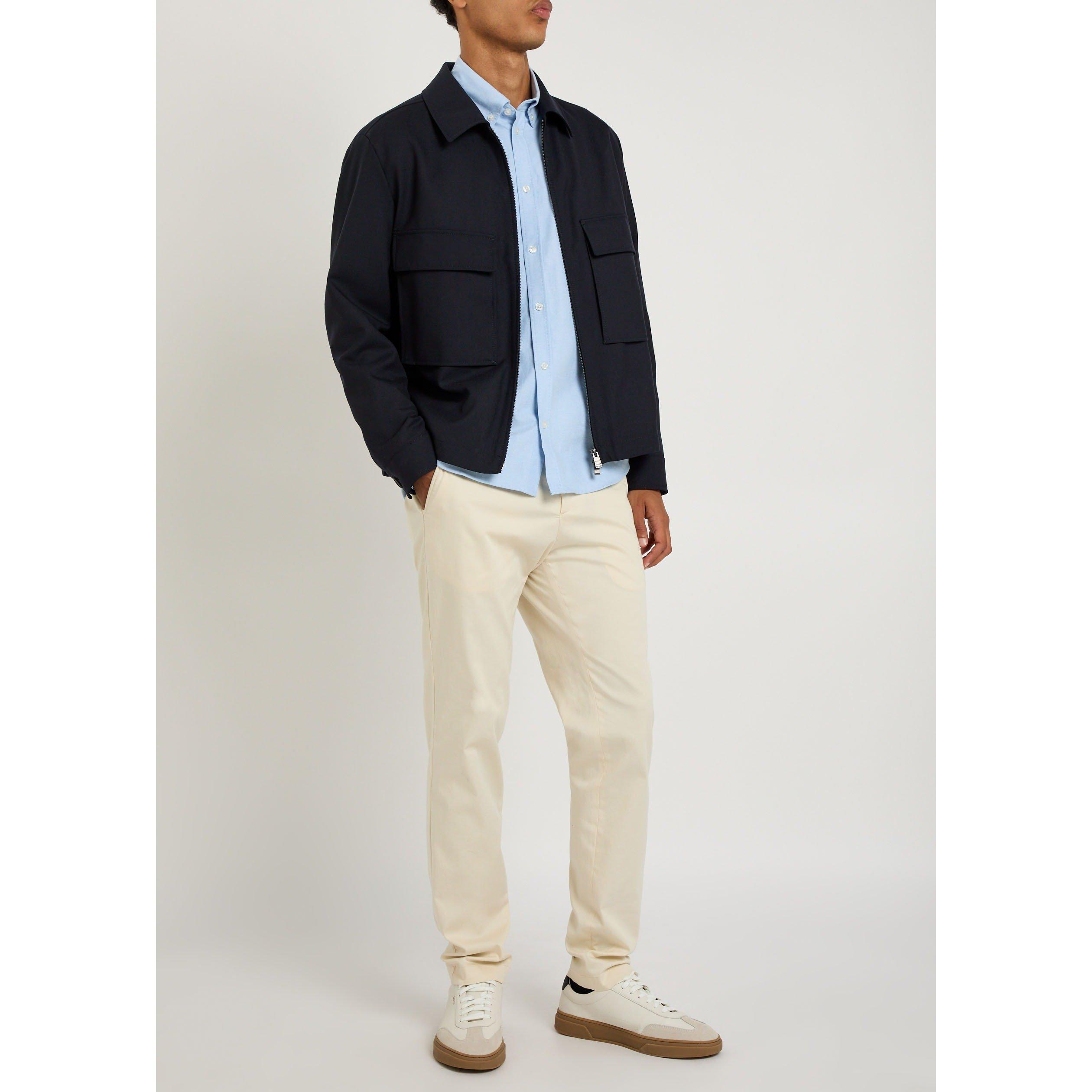 NAVY - Boss - BOSS JKT WOOL 2 PKT - 5