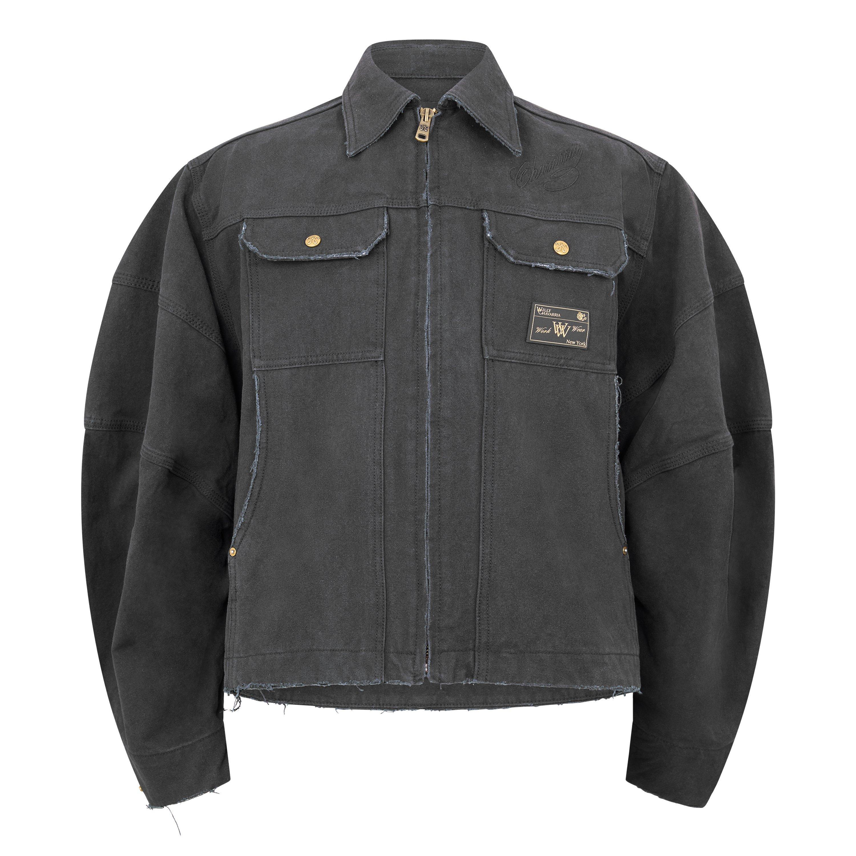 BLACK - Willy Chavarria - WC STOCKTON WORK JACKET - 1