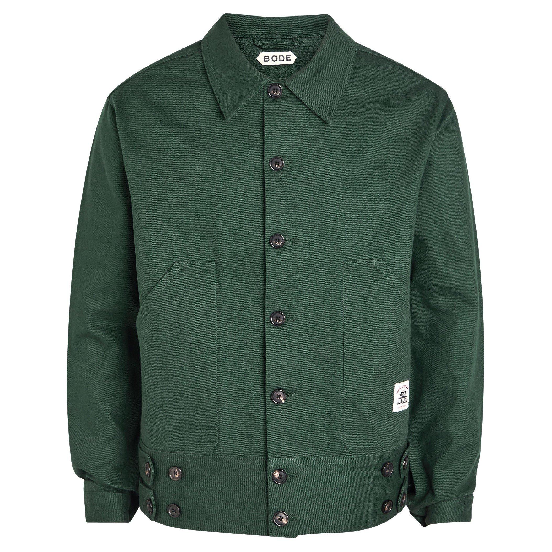 DARK GREEN - Bode - BODE KNOLLY BROOK SIDE TAB JAC