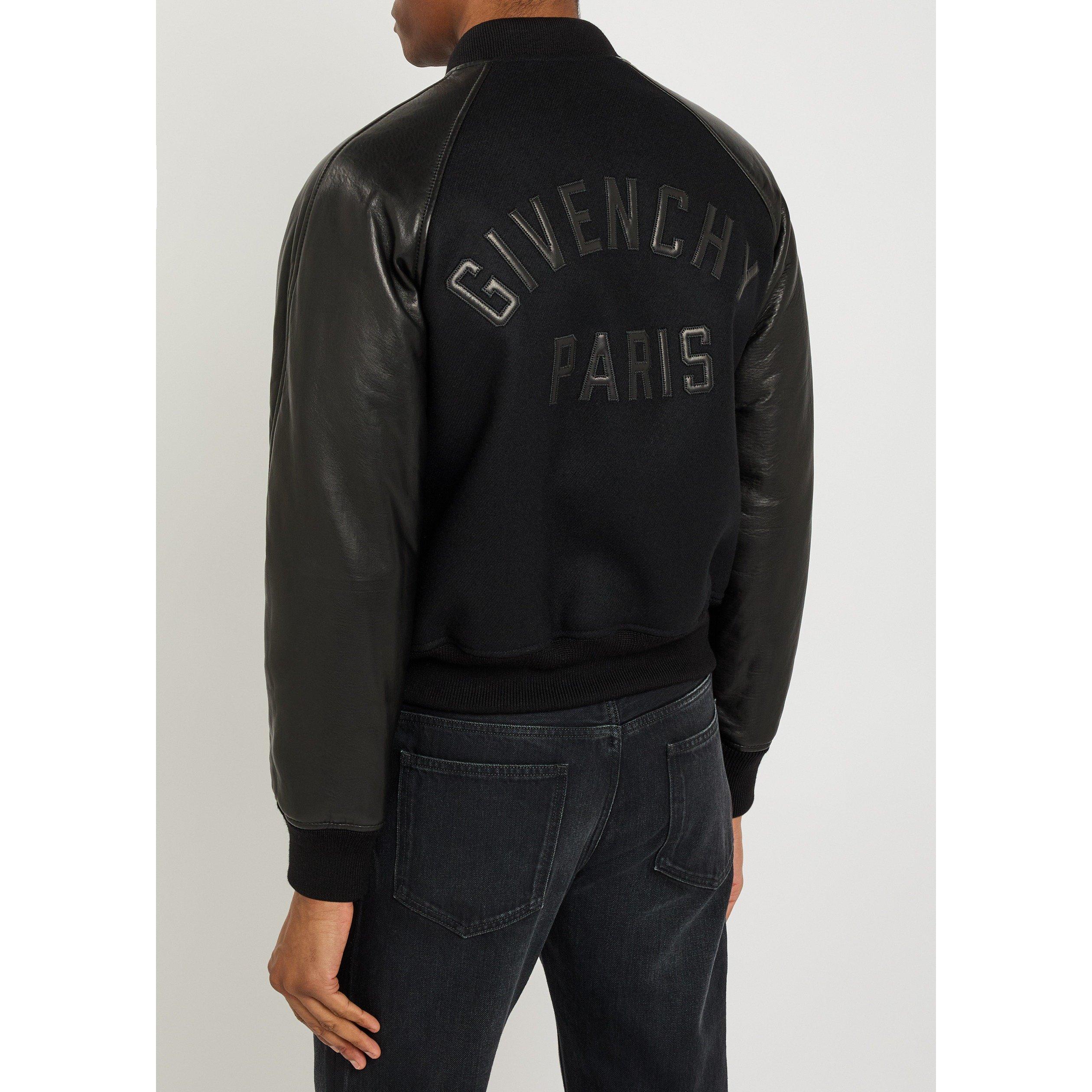 BLACK - GIVENCHY - GIV MIX MATERIAL JACKET - 3