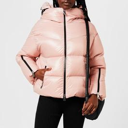 Moncler Huppe Quilted Hooded Jacket