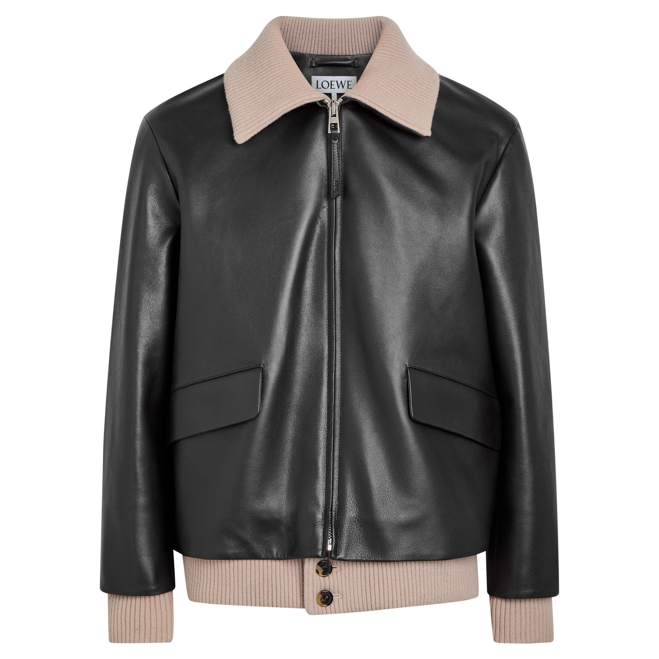 BLACK - LOEWE - Men's Low Nappa Leather Jacket