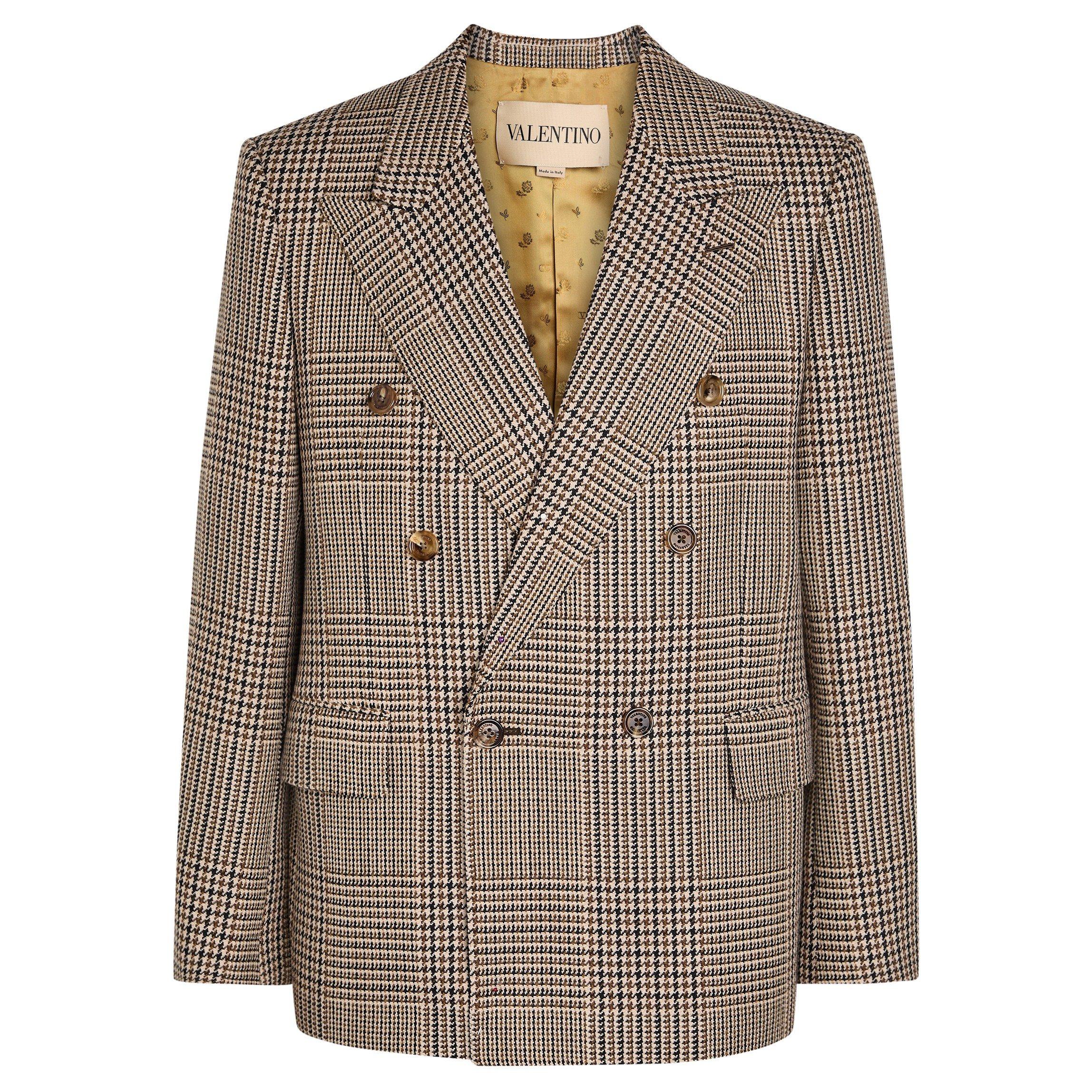 BEIGE - Valentino - VAL MACRO GALLES BLAZER - 1