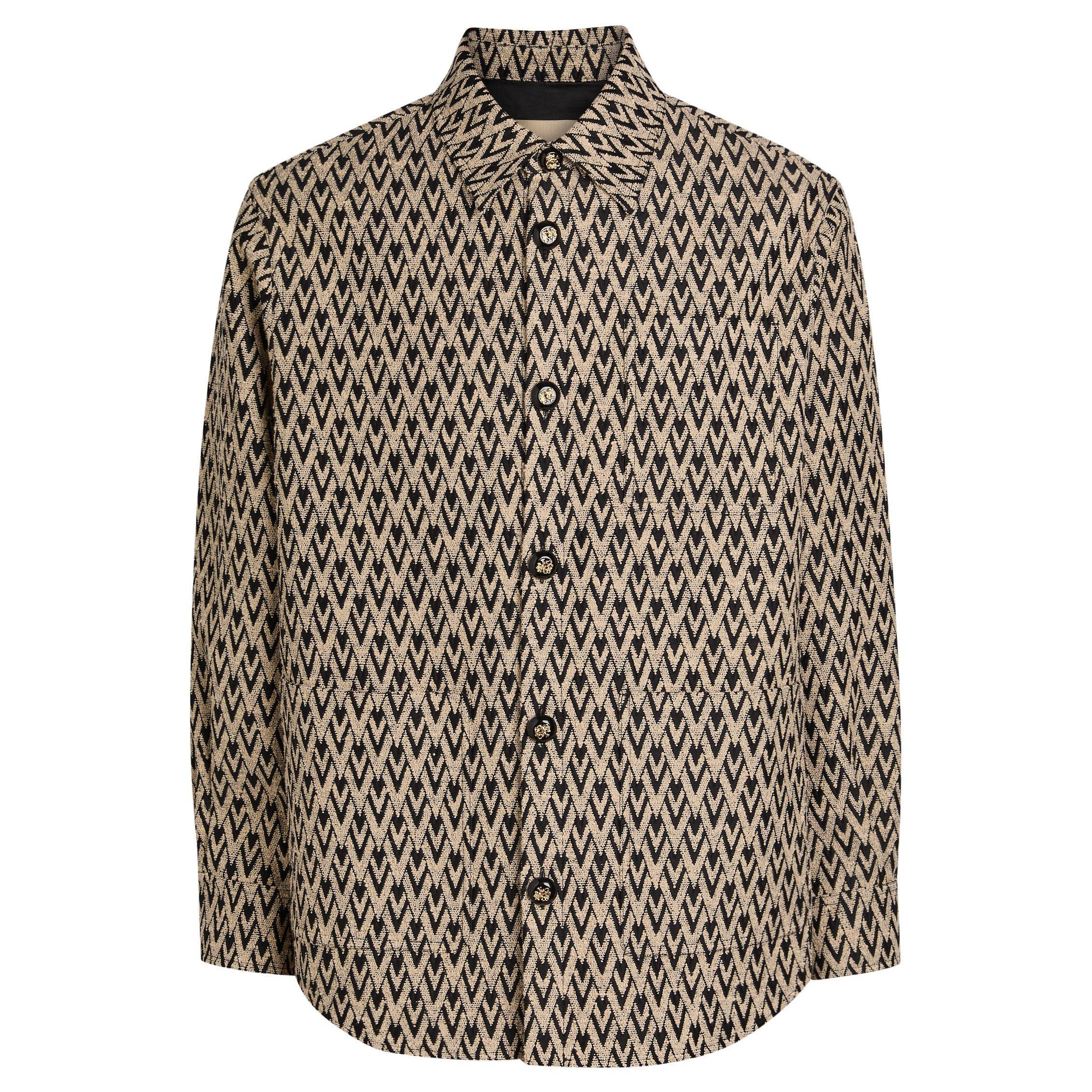 BEIGE - Valentino - VAL GIUBBINO TOUTE OVERSHIRT