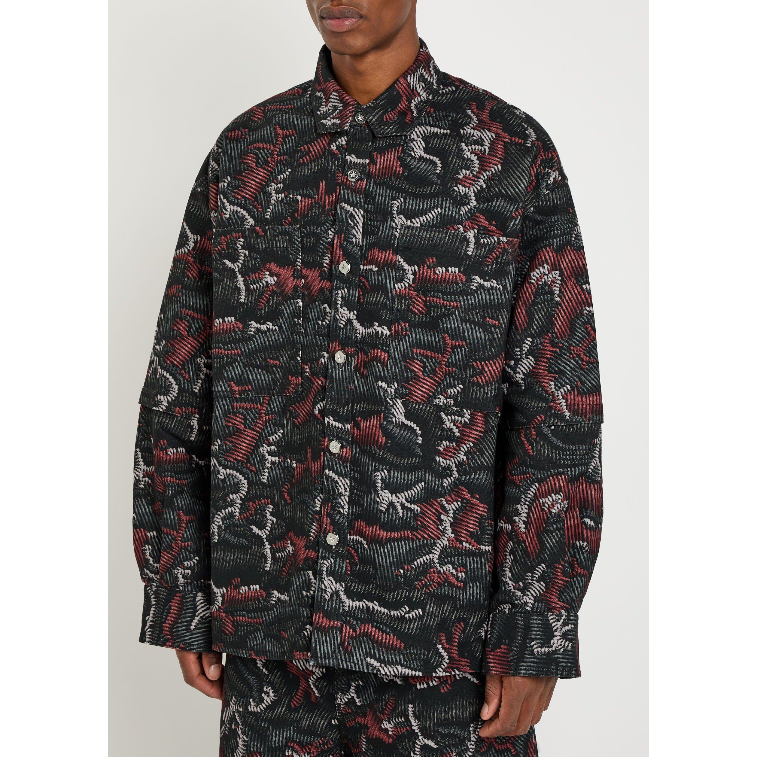 MULTICOLOURED 1 - Unknown - Men's RAF Cotton Relaxed-Fit Overshirt - 2