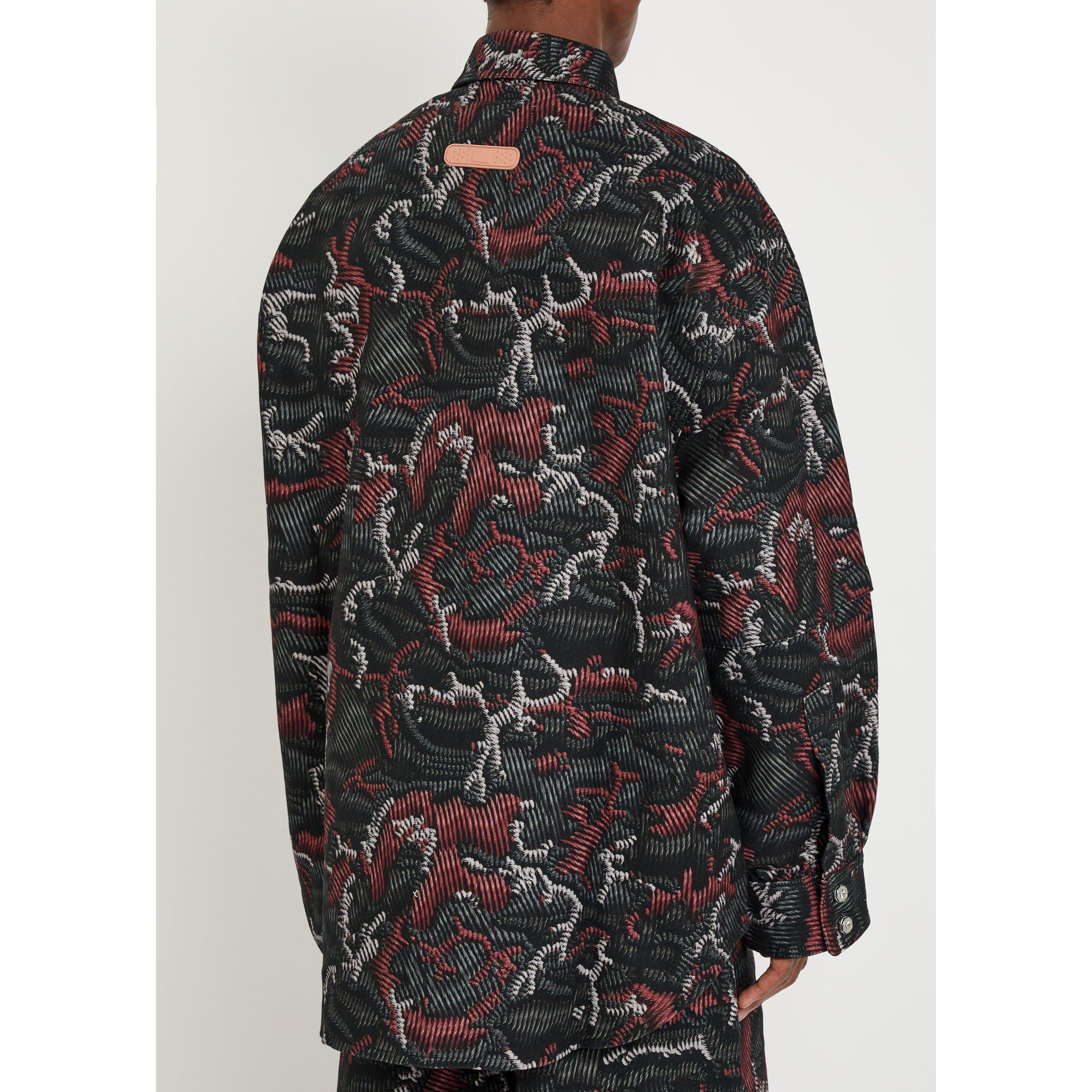 MULTICOLOURED 1 - Unknown - Men's RAF Cotton Relaxed-Fit Overshirt - 3