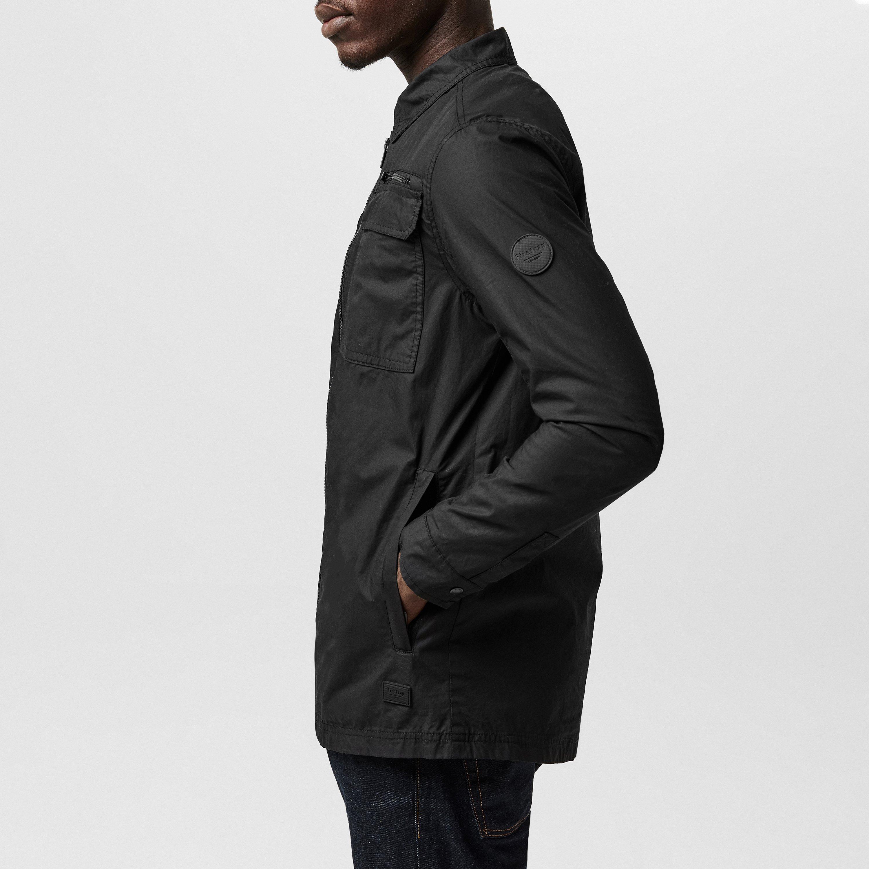 Nero - Firetrap - Stylish Zip Shacket for Men - 5