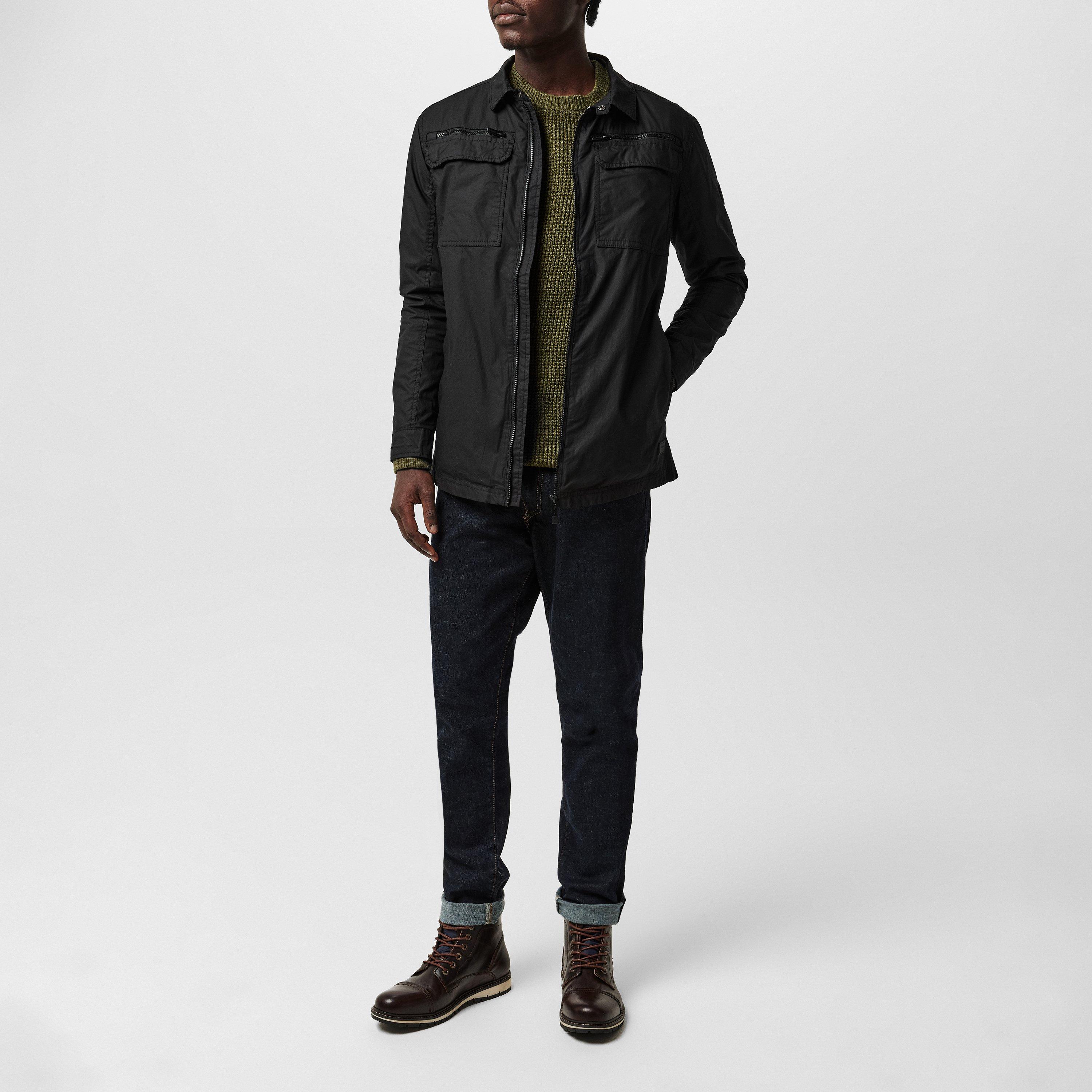 Nero - Firetrap - Stylish Zip Shacket for Men - 6