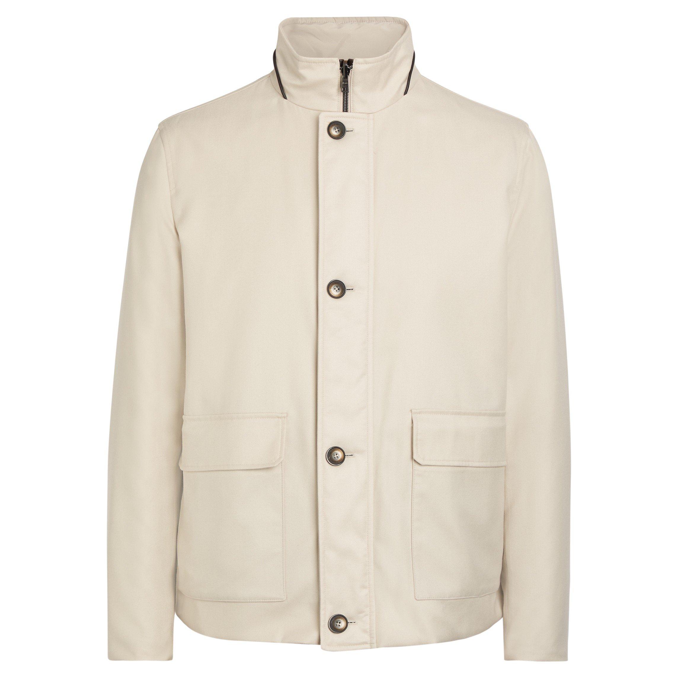 Herno Men's Her Coat Reversible Cashmere Jacket