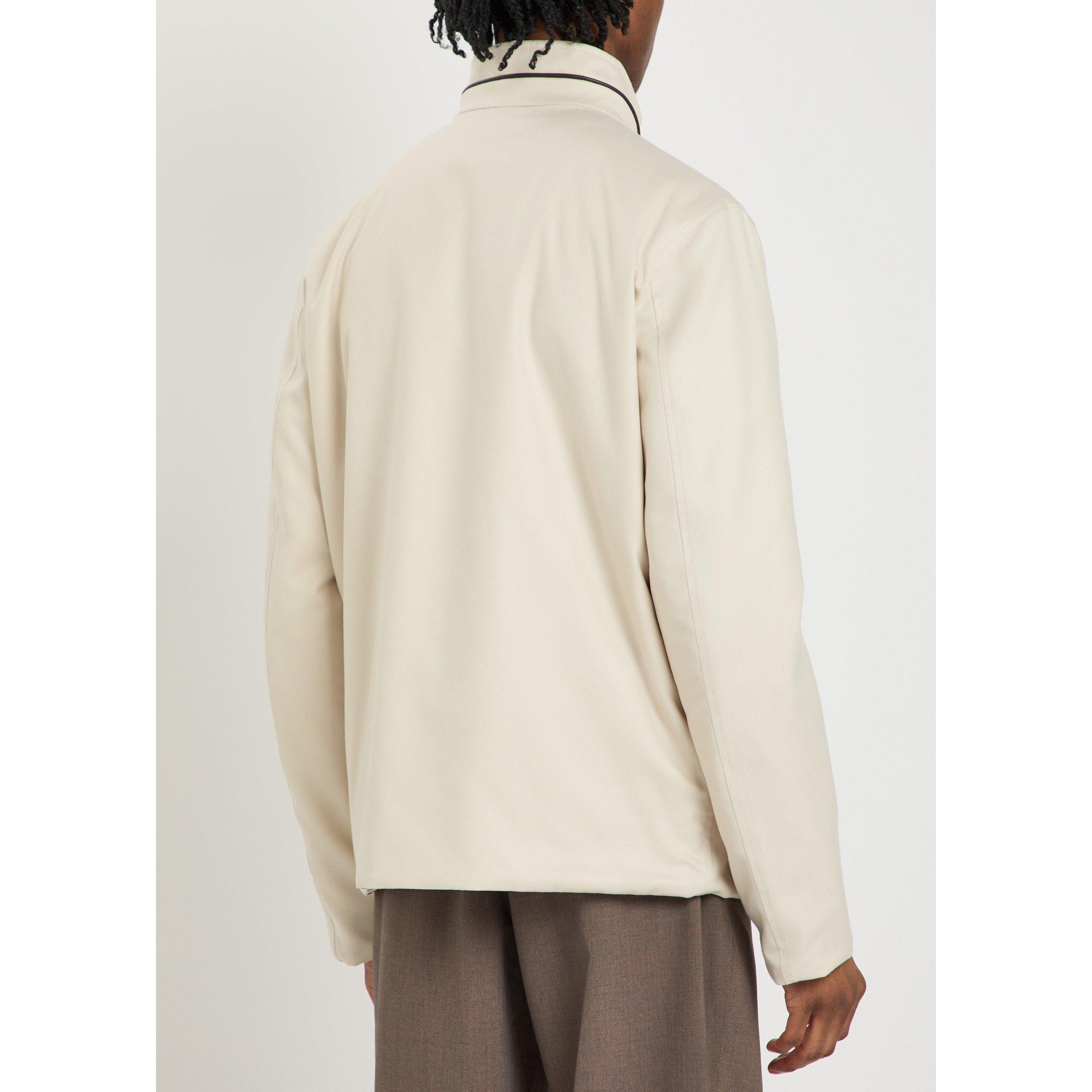 ECRU - Herno - Men's Her Coat Reversible Cashmere Jacket - 3