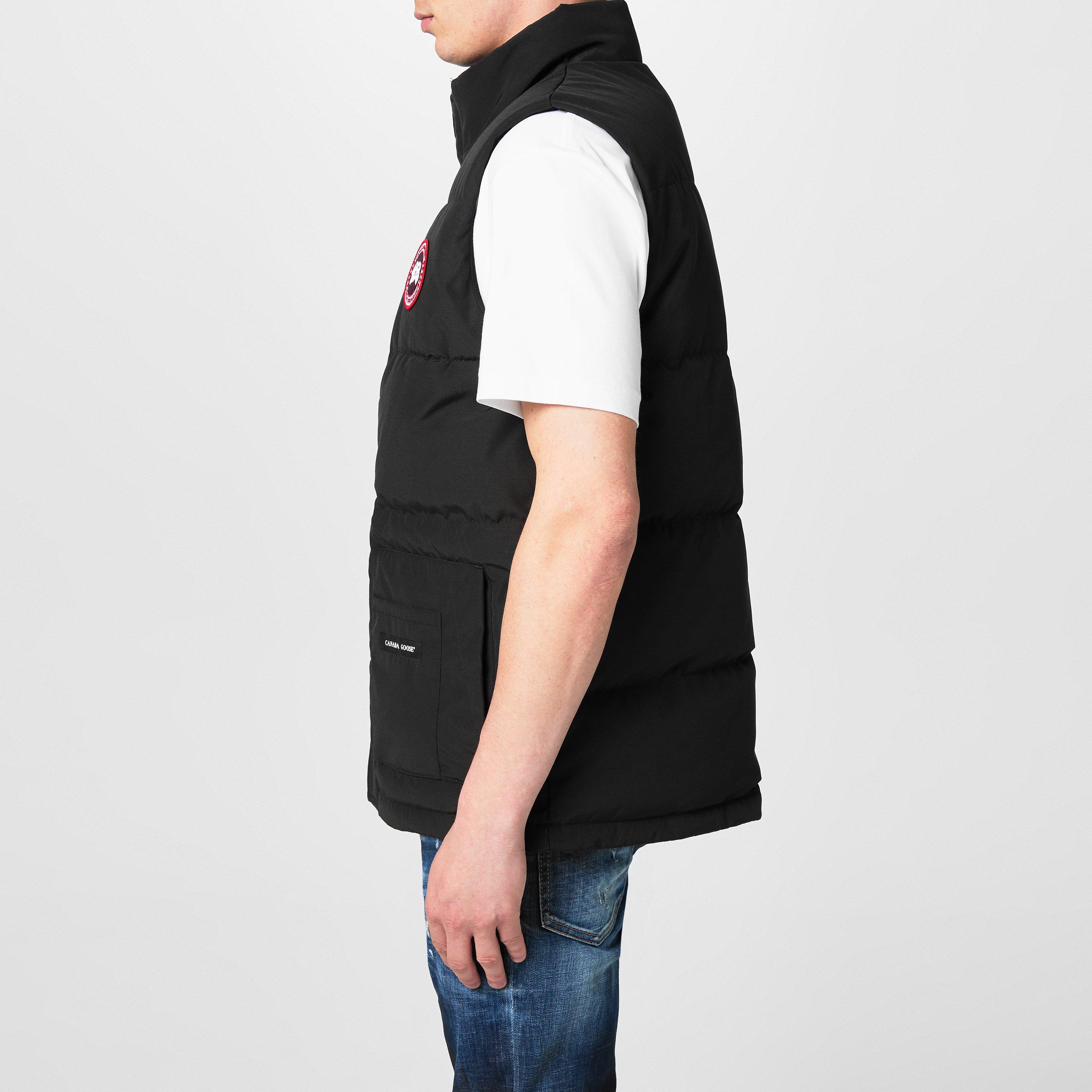 Black 61 - Canada Goose - Men's Freestyle Crew  Duck Down Waterproof Sleeveless Gilet - 5