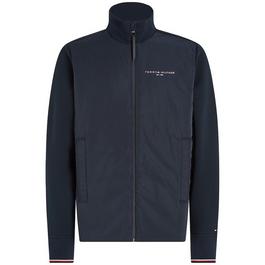 Tommy Hilfiger TOMMY LOGO MIX MEDIA STAND ZIP