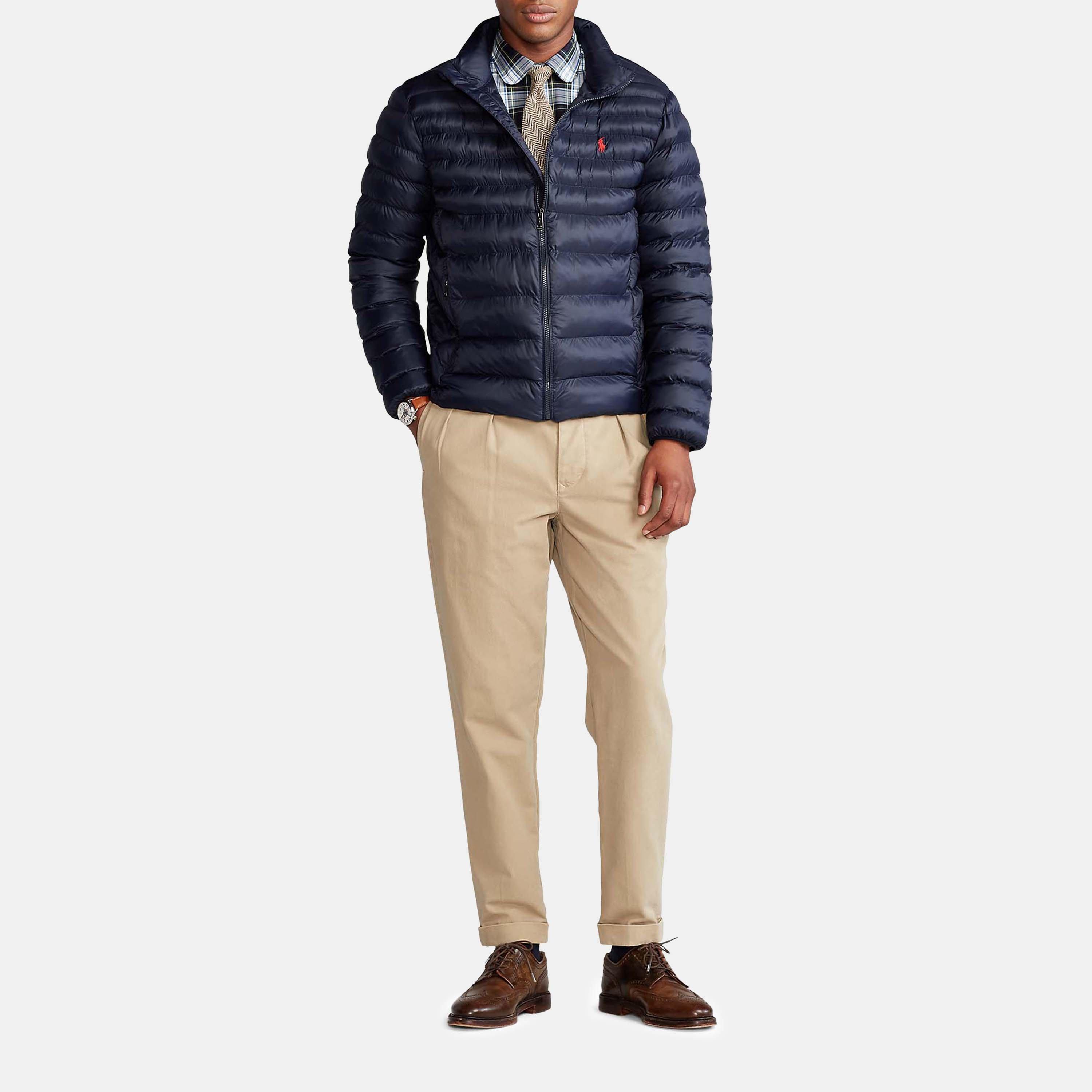 Collection Navy - Polo Ralph Lauren - Men's Terra Water Resistant PrimaLoft Short Puffer Jacket - 5