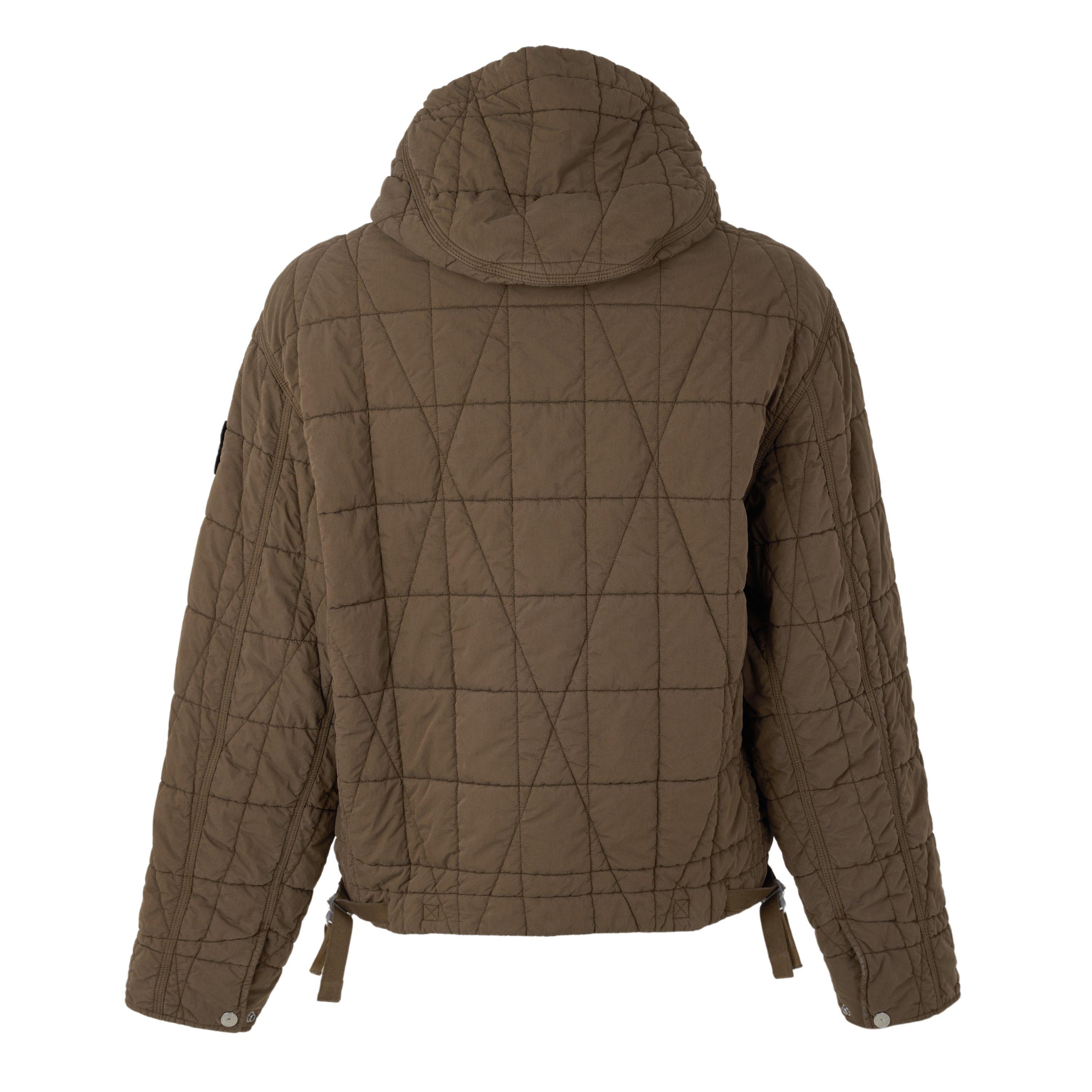 BROWN - Stone Island - SI QUILTED SHORT PARKA - 2