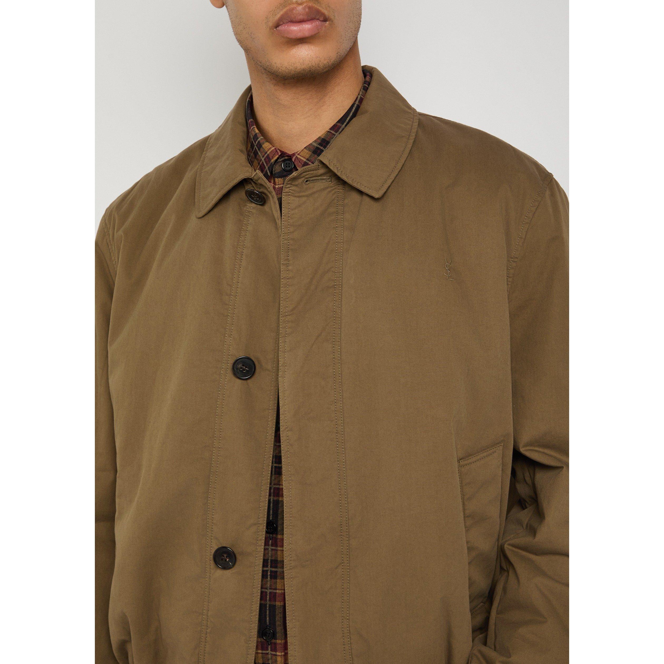 TAUPE - Saint Laurent - YSL ZIP BLOUSON - 4