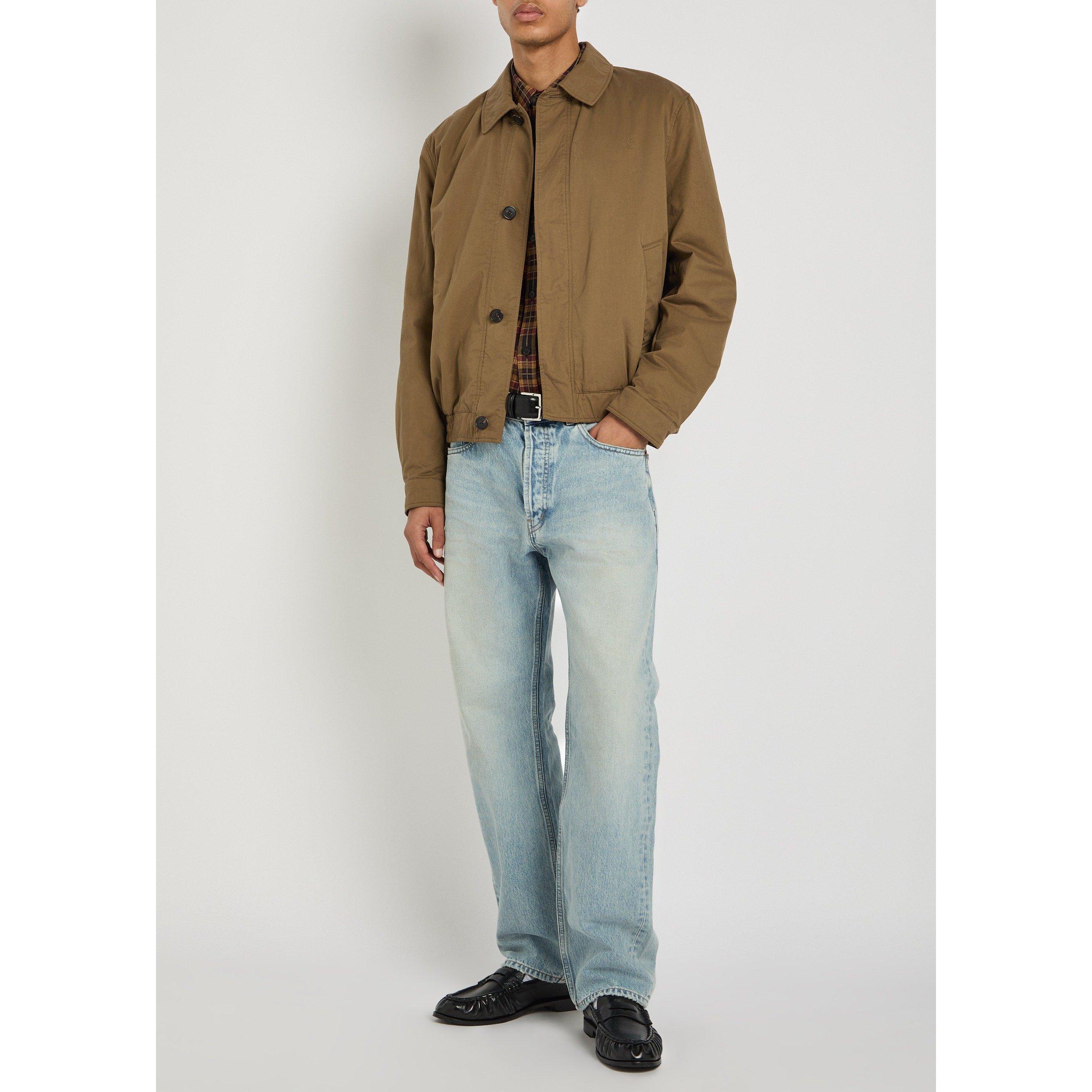 TAUPE - Saint Laurent - YSL ZIP BLOUSON - 5