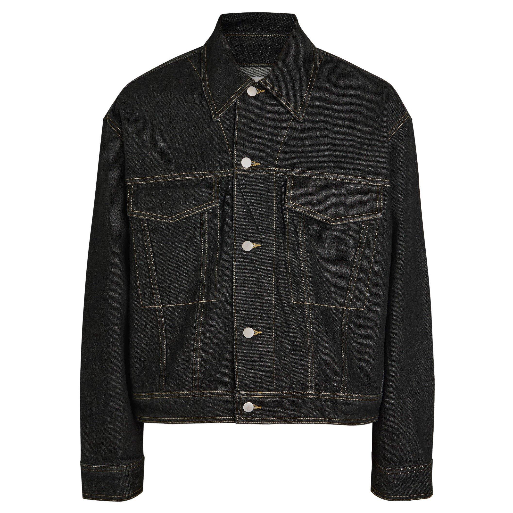 Studio Nicholson Men's Organic Cotton Oversized-Fit Denim Jacket