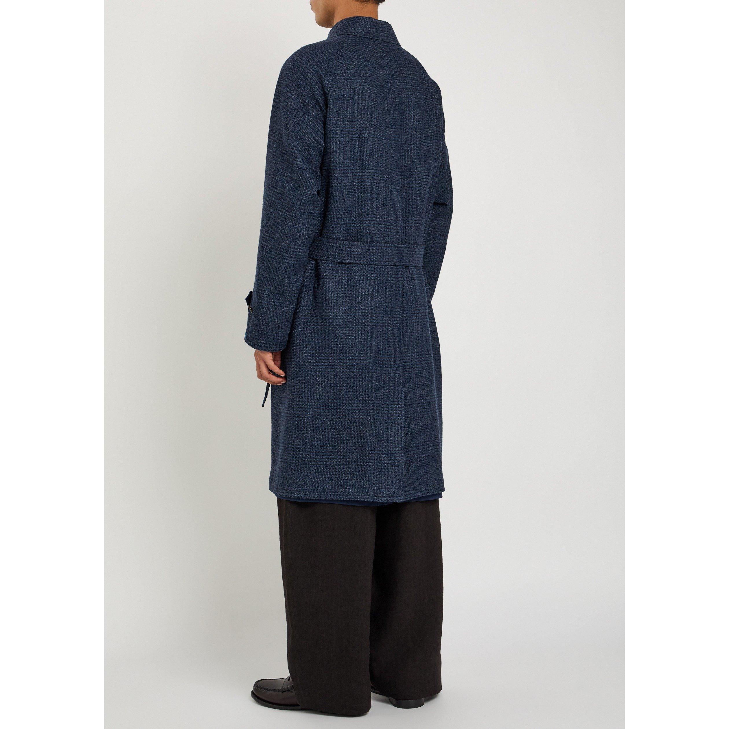 NAVY - Polo Ralph Lauren - Men's Wool Overcoat - 3
