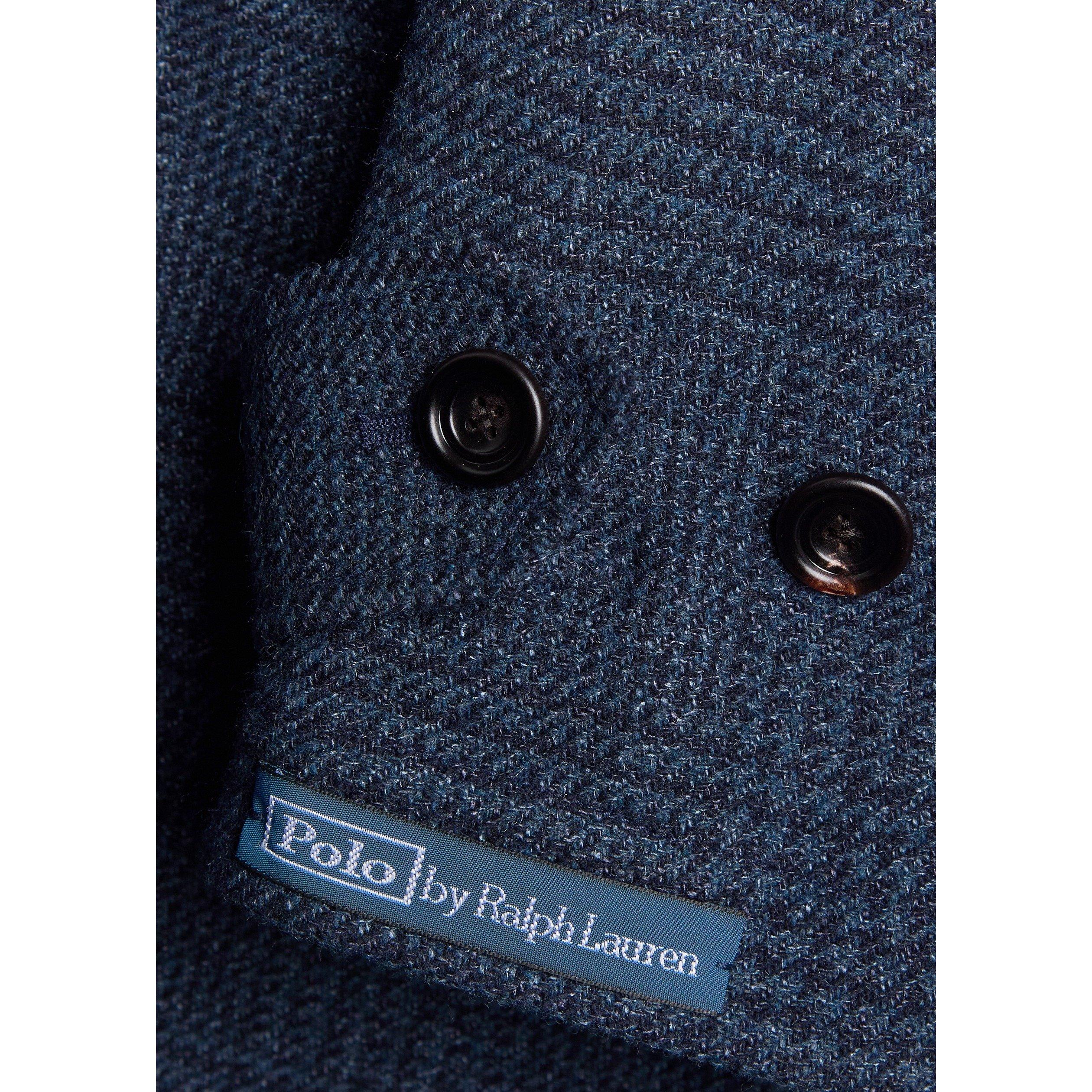 NAVY - Polo Ralph Lauren - Men's Wool Overcoat - 4