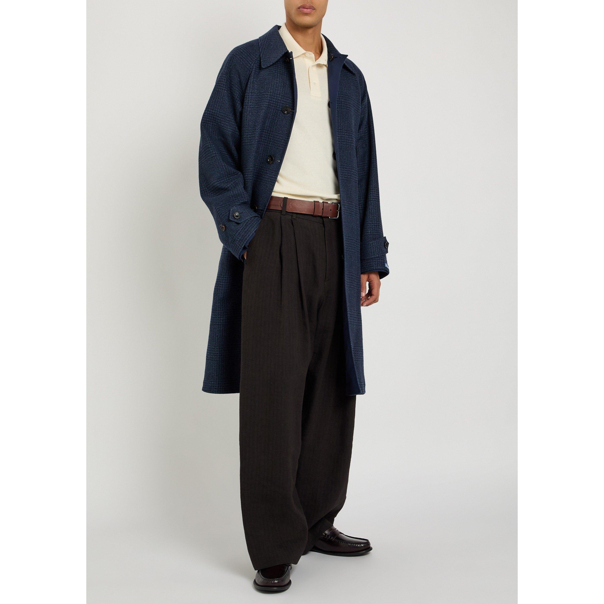 NAVY - Polo Ralph Lauren - Men's Wool Overcoat - 5
