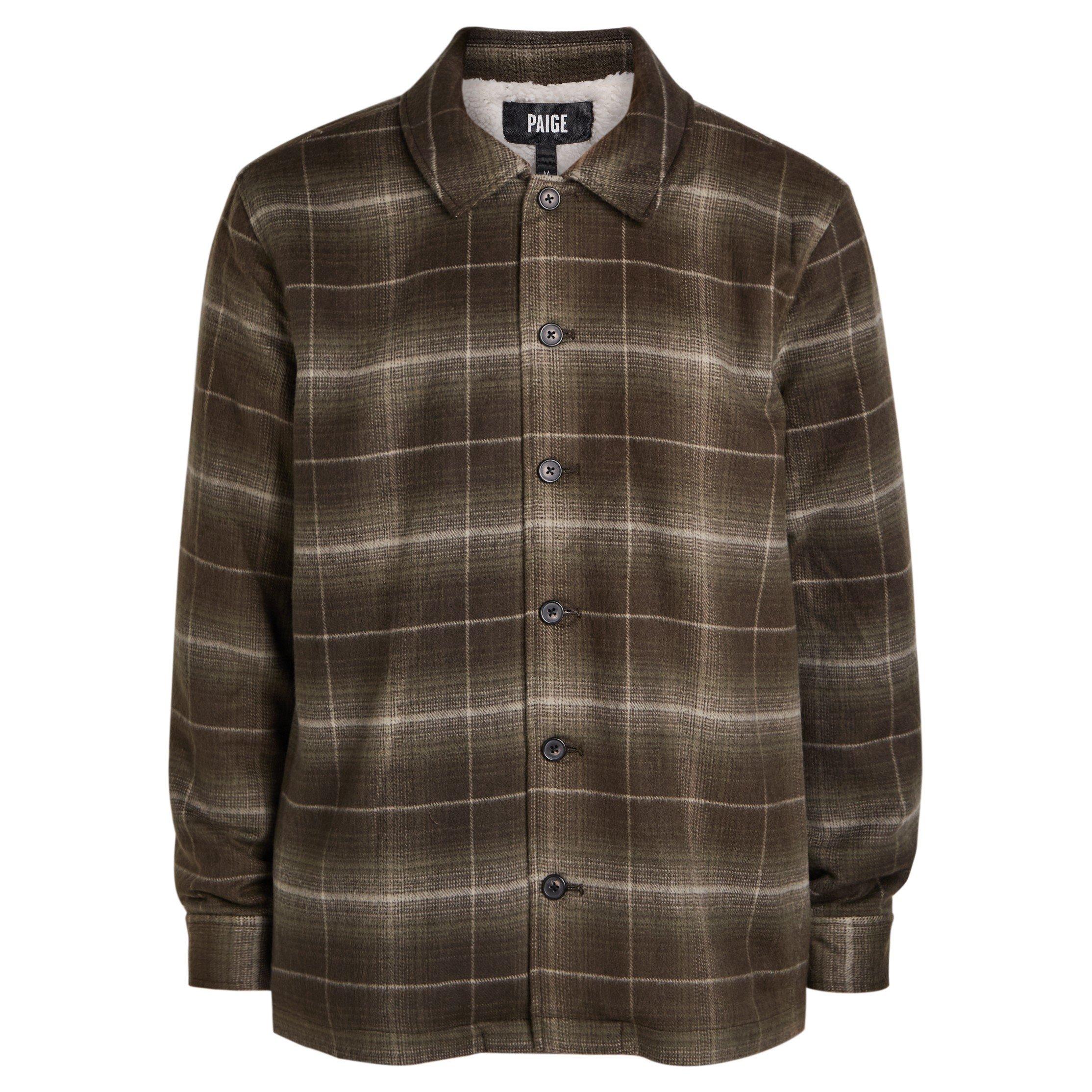 DARK GREEN - Paige - PAIGE JKT PLAID TELFORD