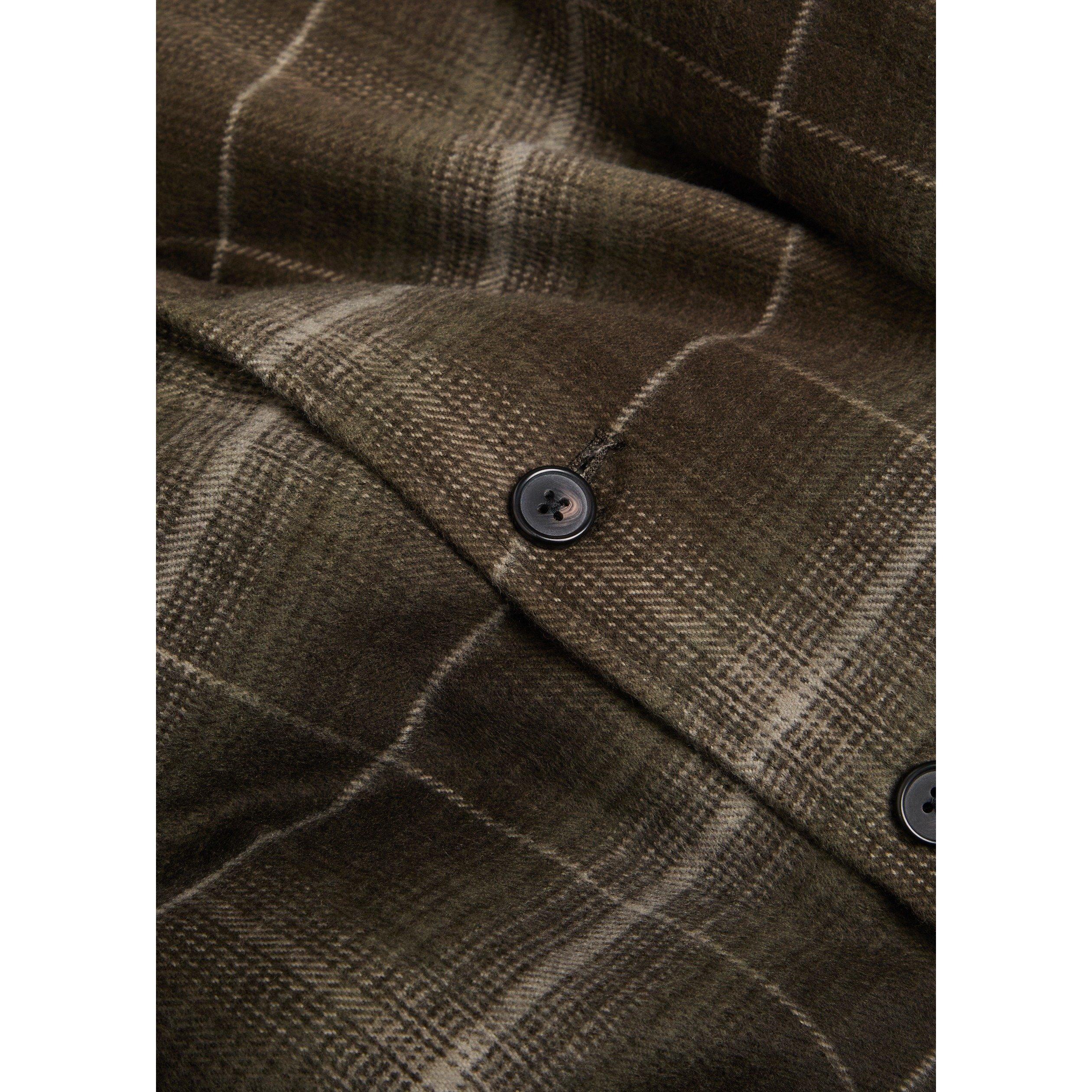 DARK GREEN - Paige - Men's Telford Plaid Overshirt - 4