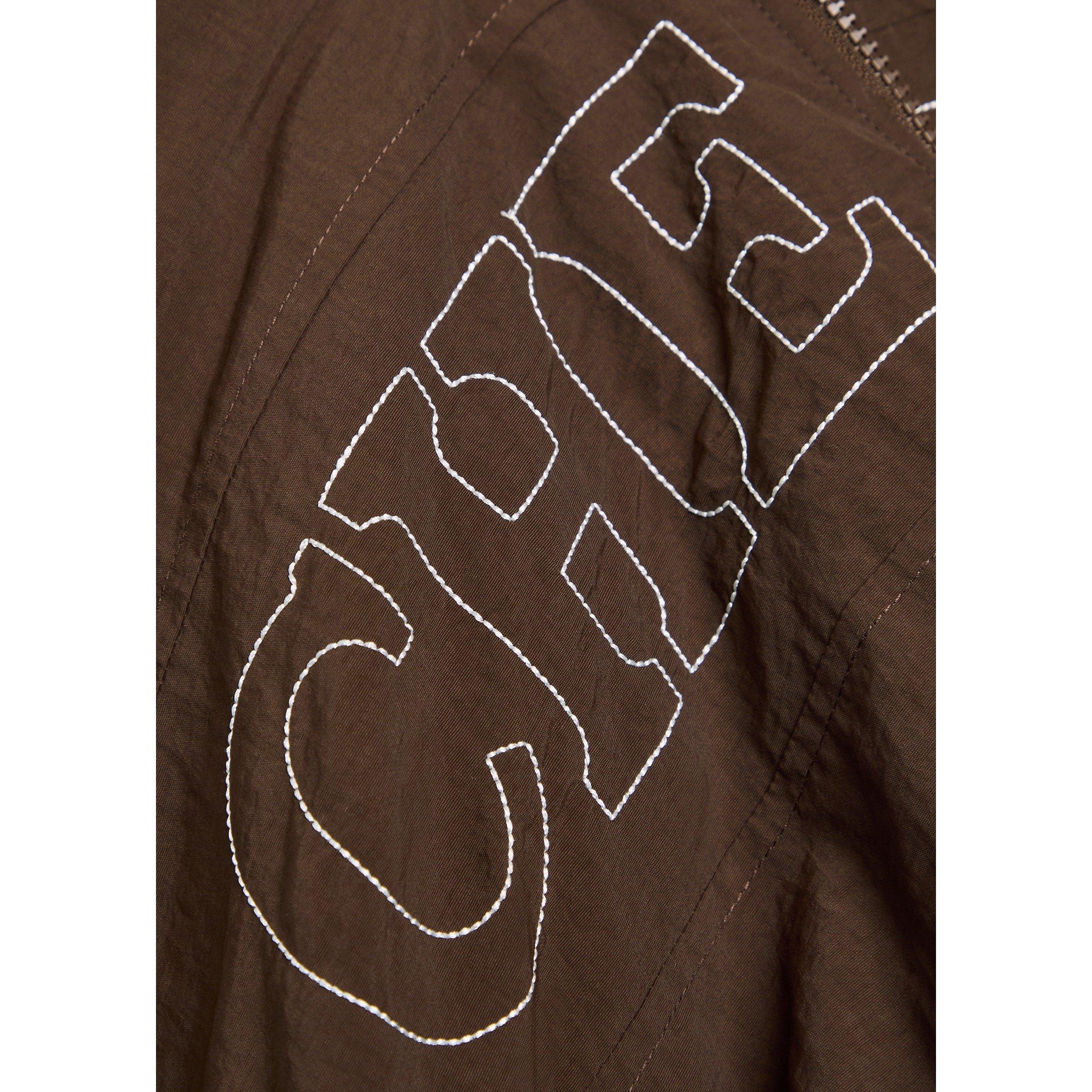 BROWN - Cherry LA - Men's Pit Crew Oversized-Fit Short Puffer Jacket - 4