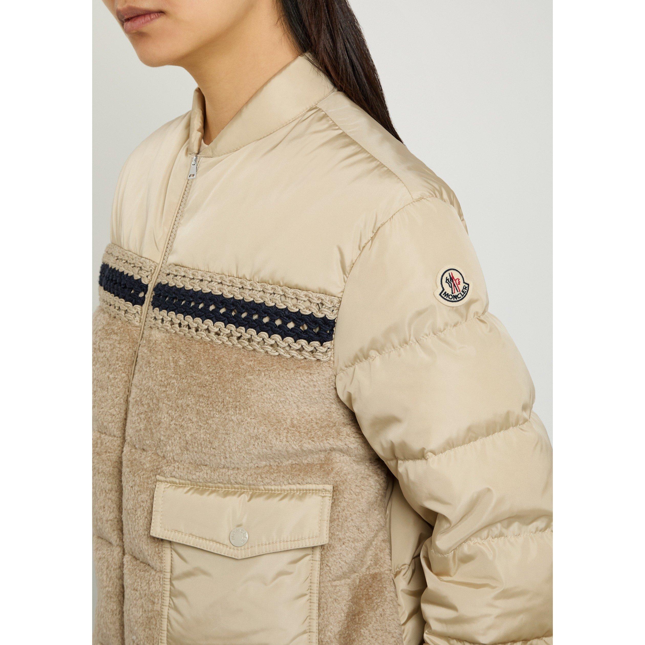 BEIGE - Moncler - Women's Achillee Cropped Down Jacket - 4
