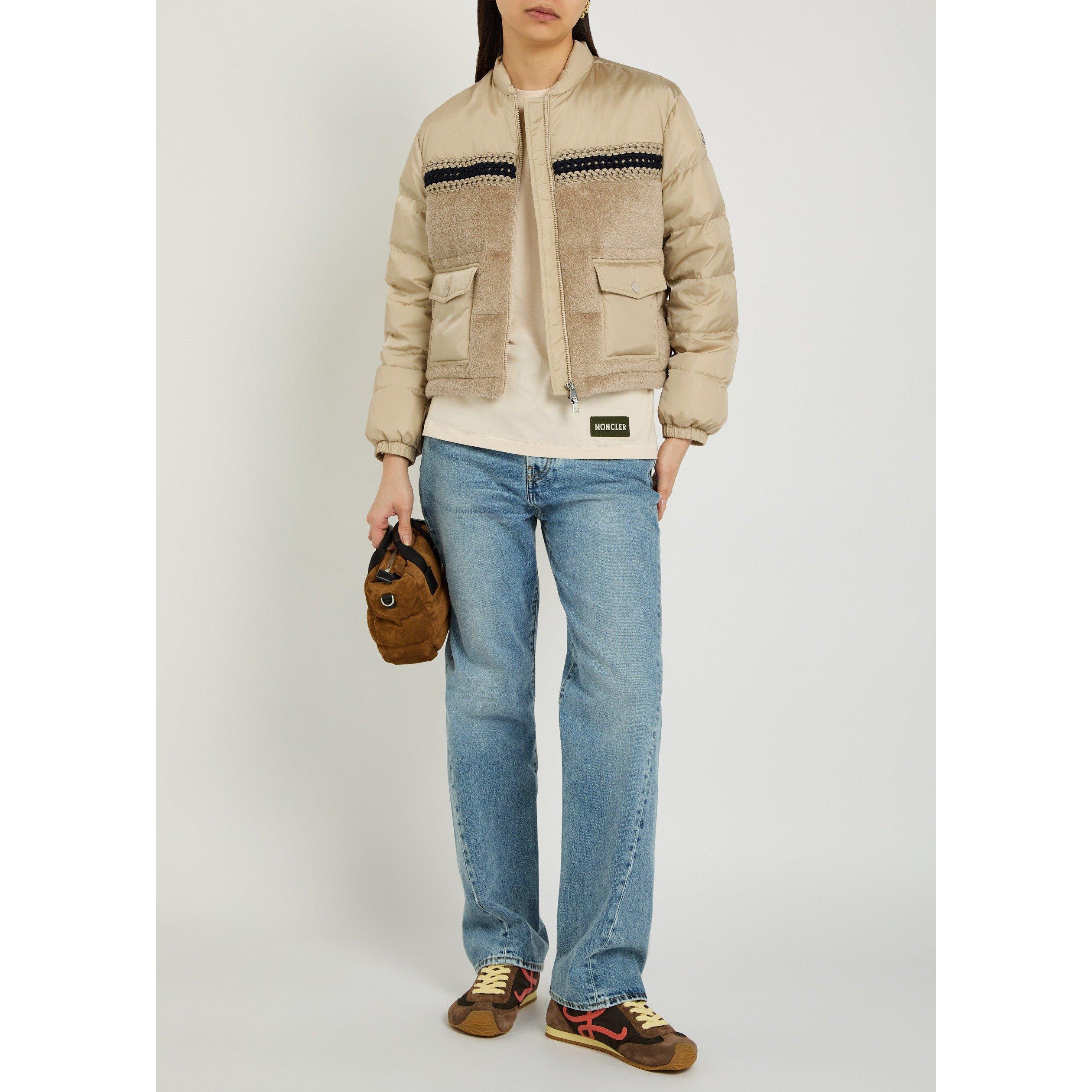 BEIGE - Moncler - Women's Achillee Cropped Down Jacket - 5