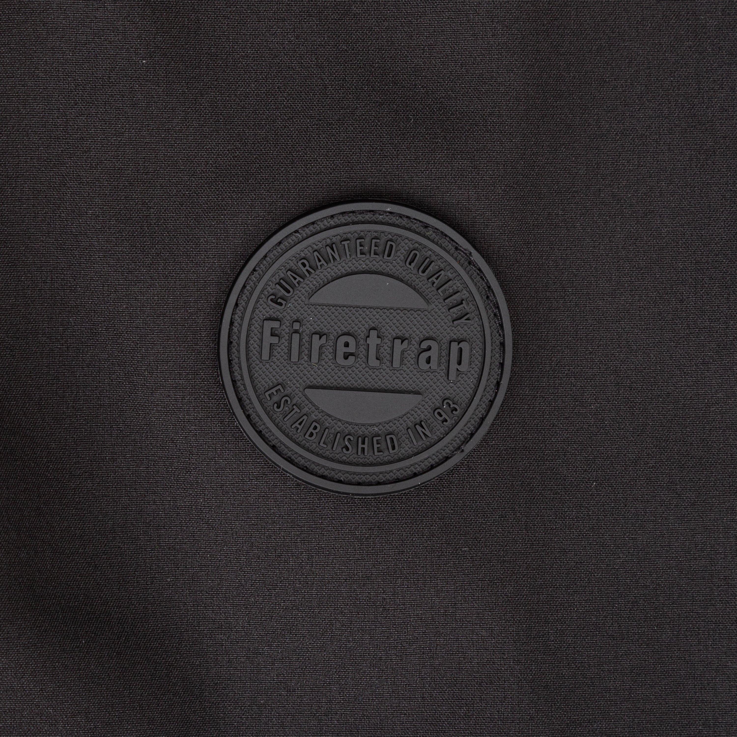 Zwart - Firetrap - Pocket Softshell Jacket Mens - 3