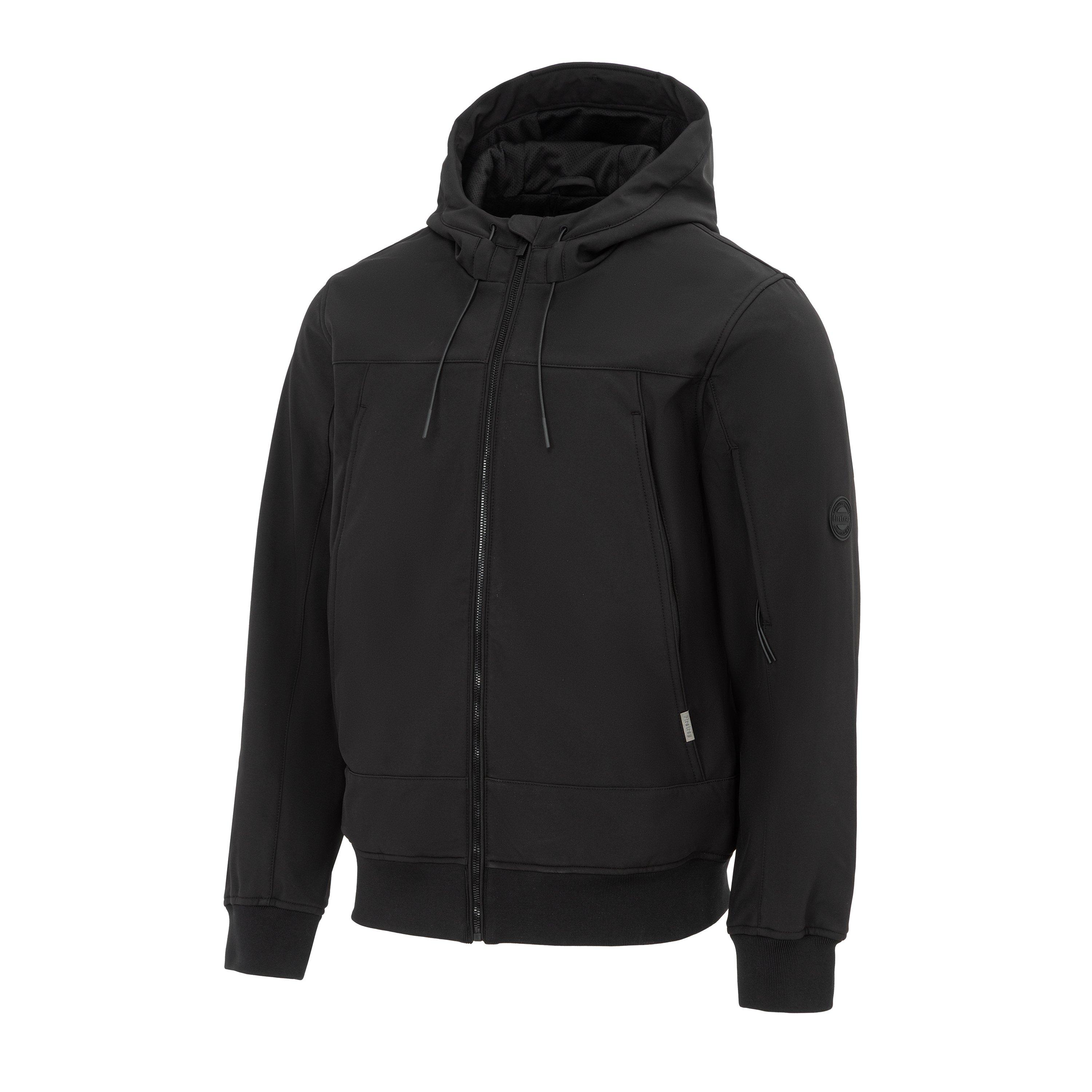 Zwart - Firetrap - Pocket Softshell Jacket Mens - 5