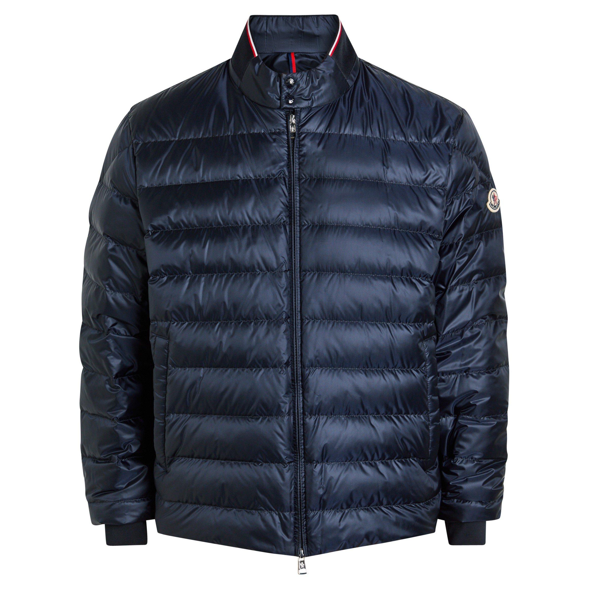 NAVY - Moncler - Men's Rigel Biker Down Jacket - 1