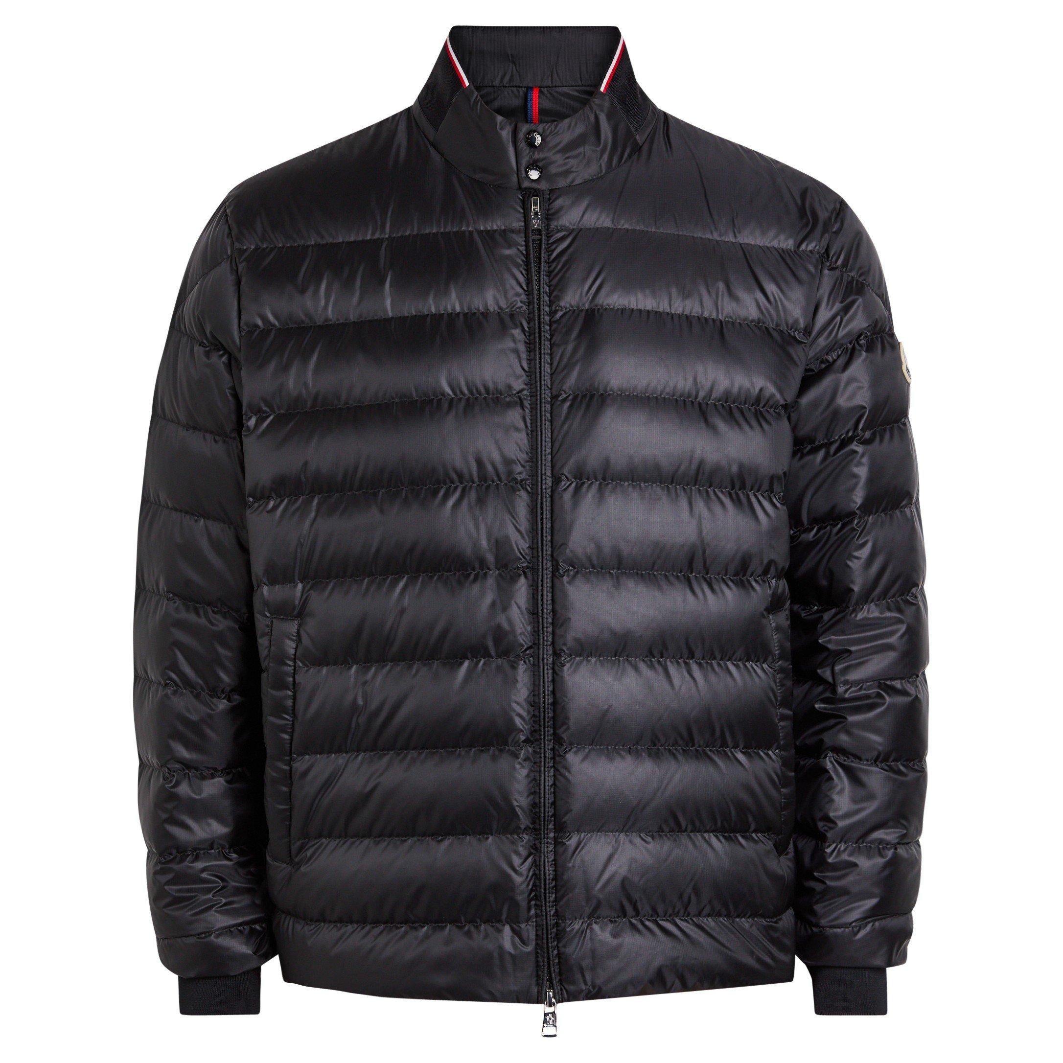 BLACK - Moncler - Men's Rigel Biker Short Puffer Jacket - 1