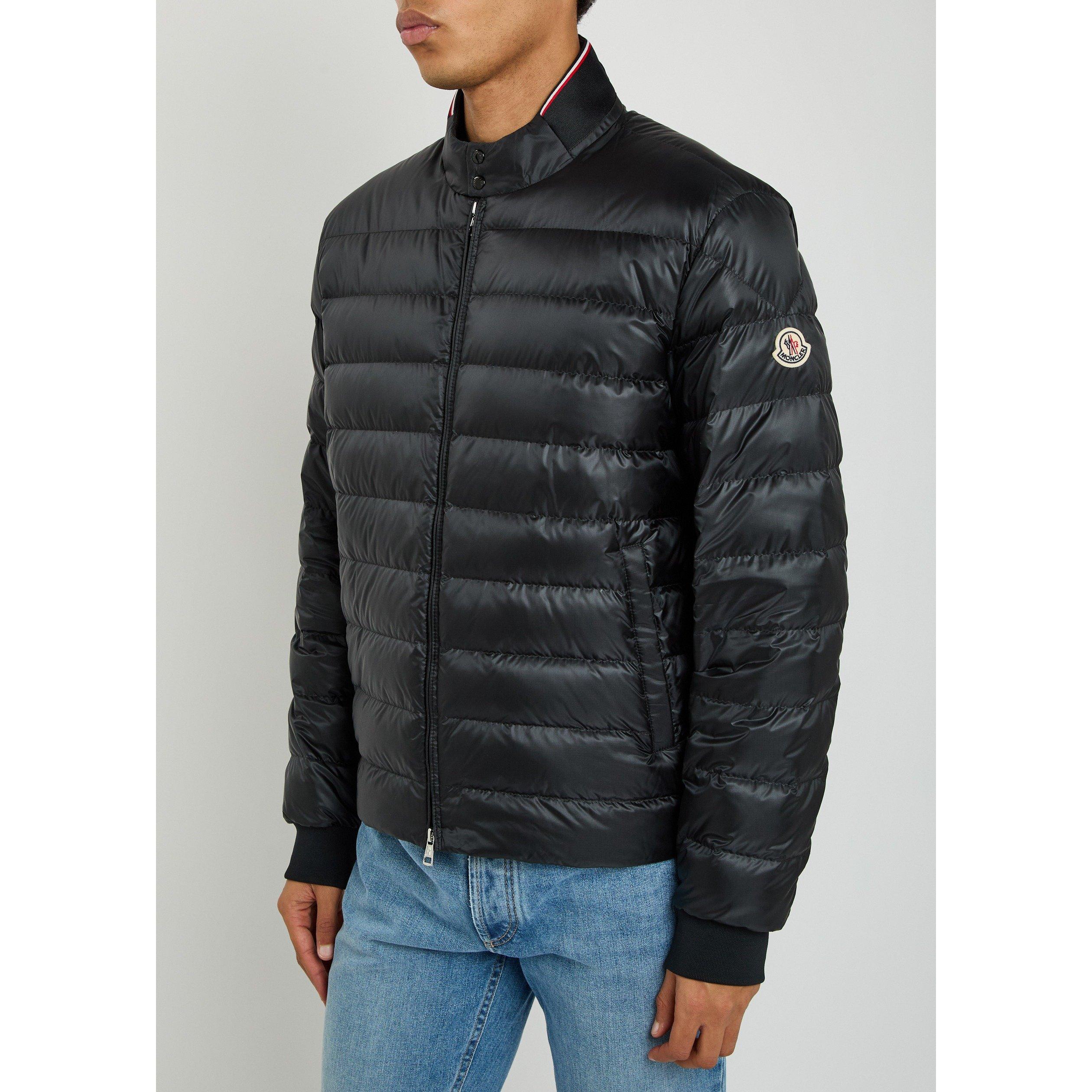 BLACK - Moncler - Men's Rigel Biker Short Puffer Jacket - 2