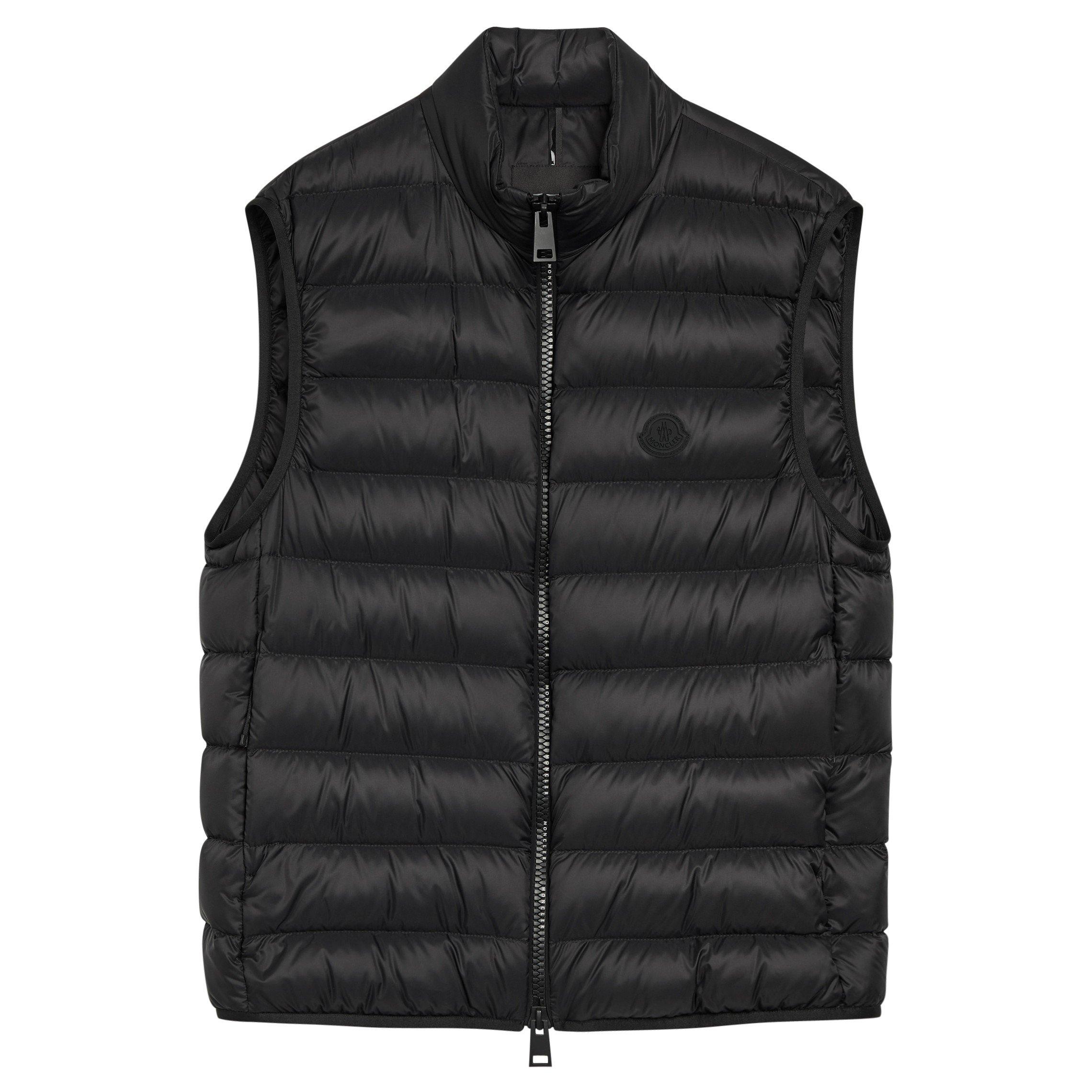 BLACK - Moncler - Men's Deneb Quilted Gilet - 1