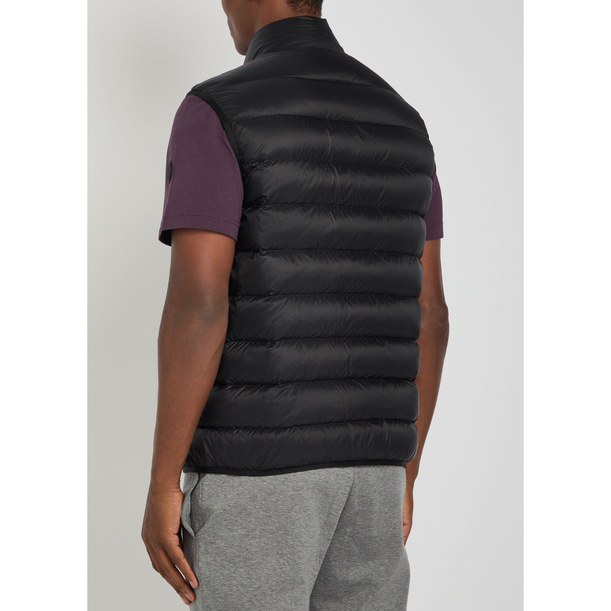 BLACK - Moncler - Men's Deneb Quilted Gilet - 3